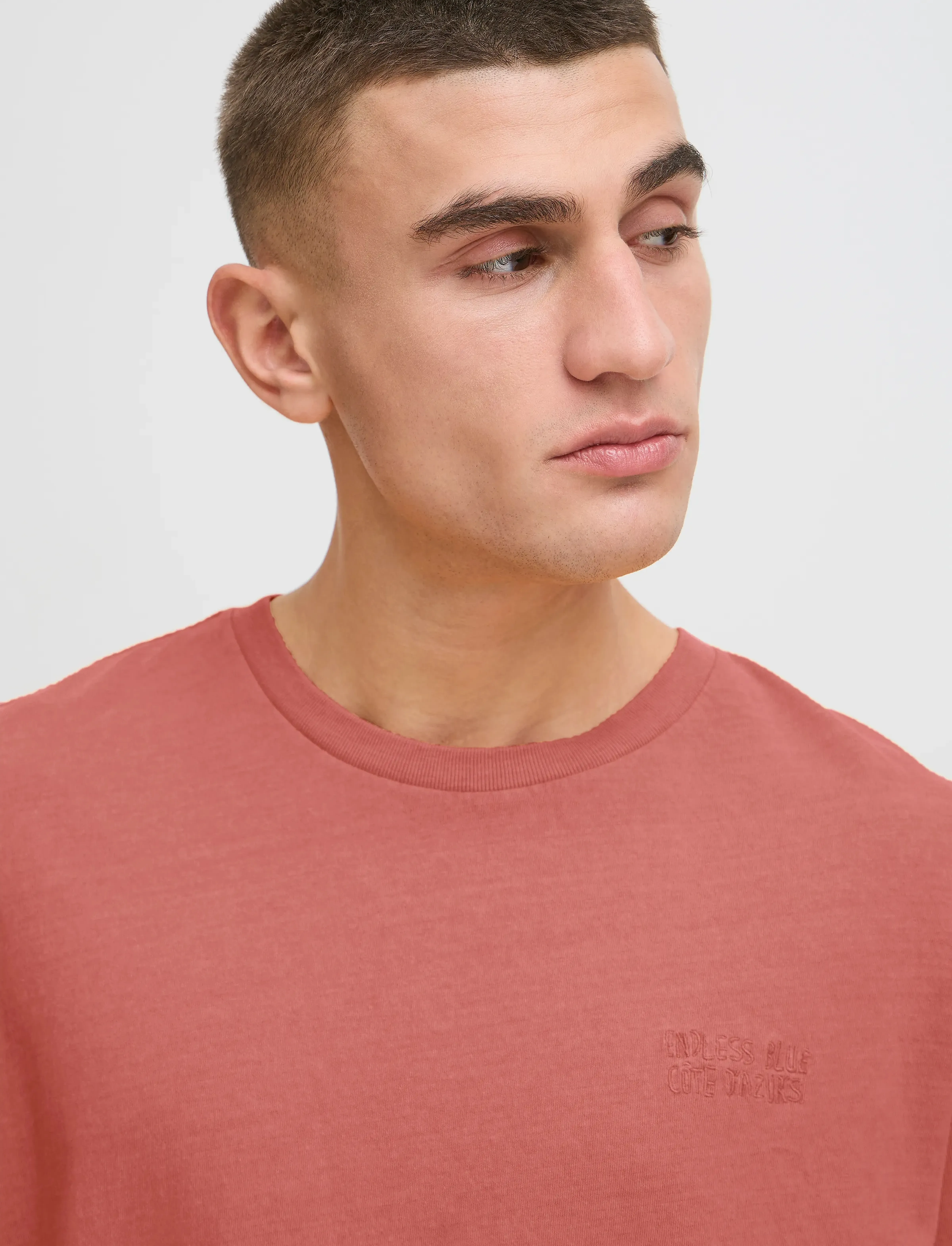 Solid - SDPAVLO - short-sleeved t-shirts - arabian spice - 5
