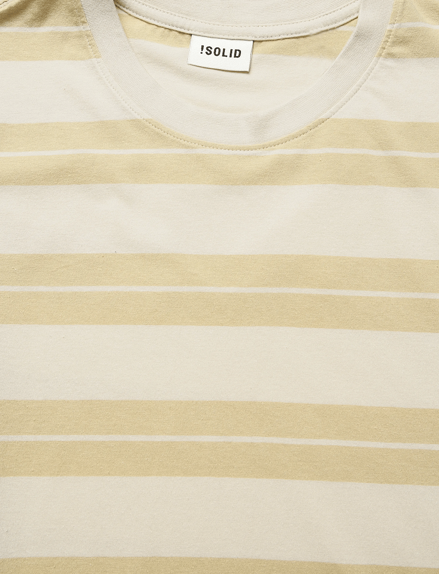 Solid - SDPEDE - short-sleeved t-shirts - oatmeal - 2