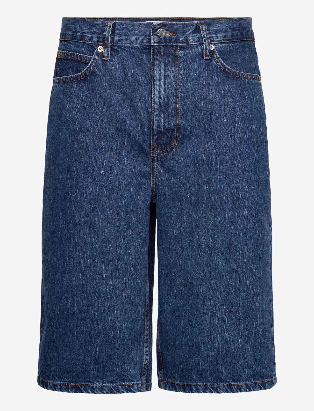 Solid - SDTOMMY SHO - jeans shorts - middle blue denim - 0