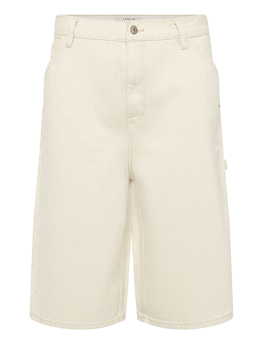 Solid - SDTOMMY CARPENTER SHO - casual shorts - oatmeal - 0