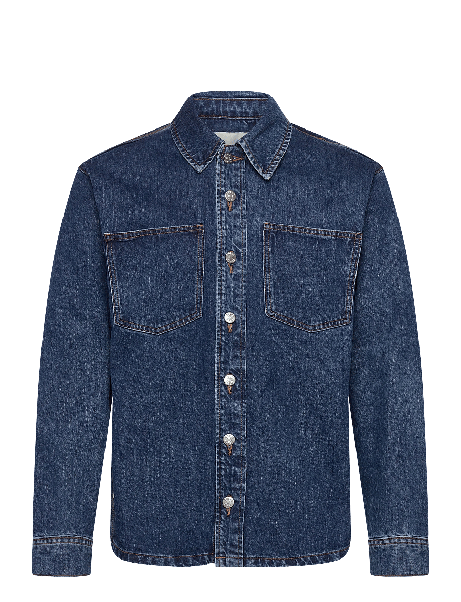 Solid - SDWILLIAM - denim shirts - middle blue denim - 1