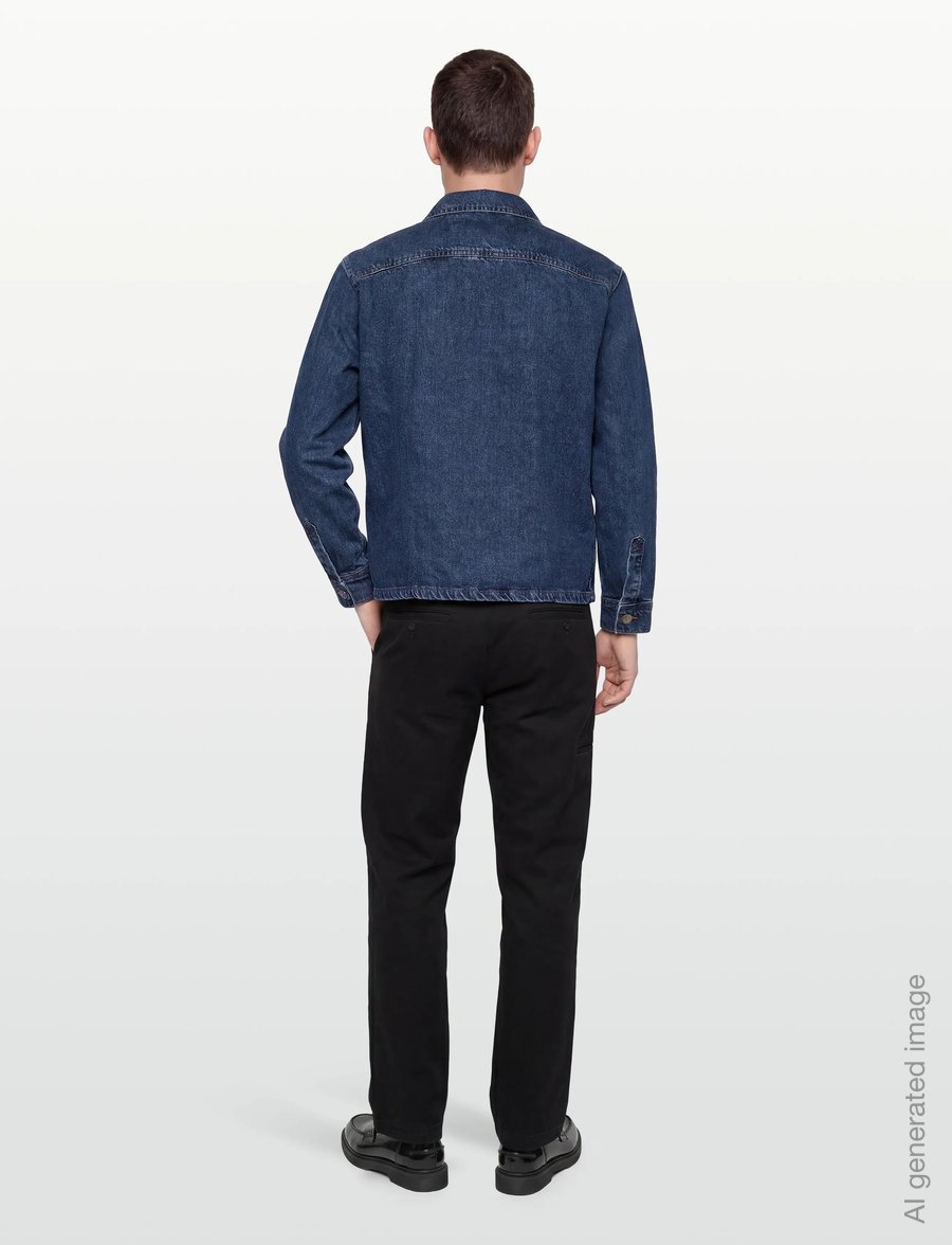 Solid - SDWILLIAM - denim shirts - middle blue denim - 4