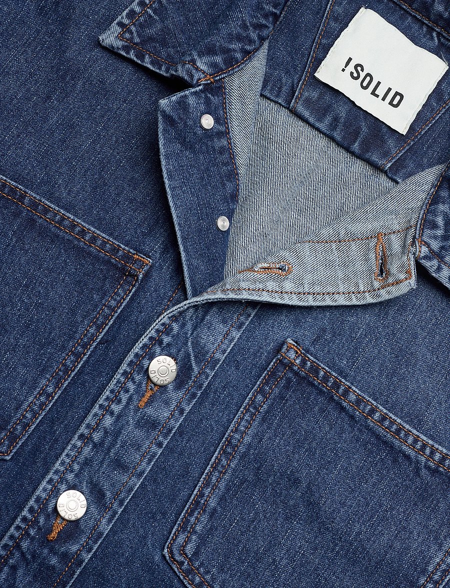 Solid - SDWILLIAM - denim shirts - middle blue denim - 5