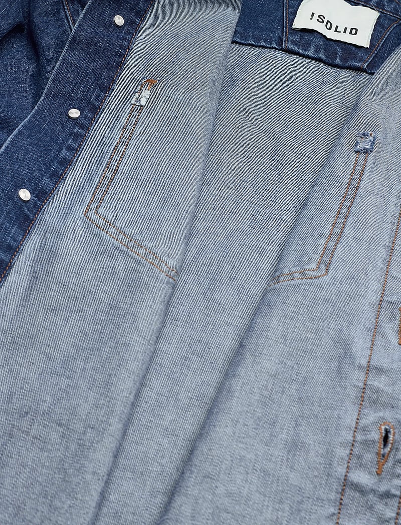 Solid - SDWILLIAM - jeanshemden - middle blue denim - 3