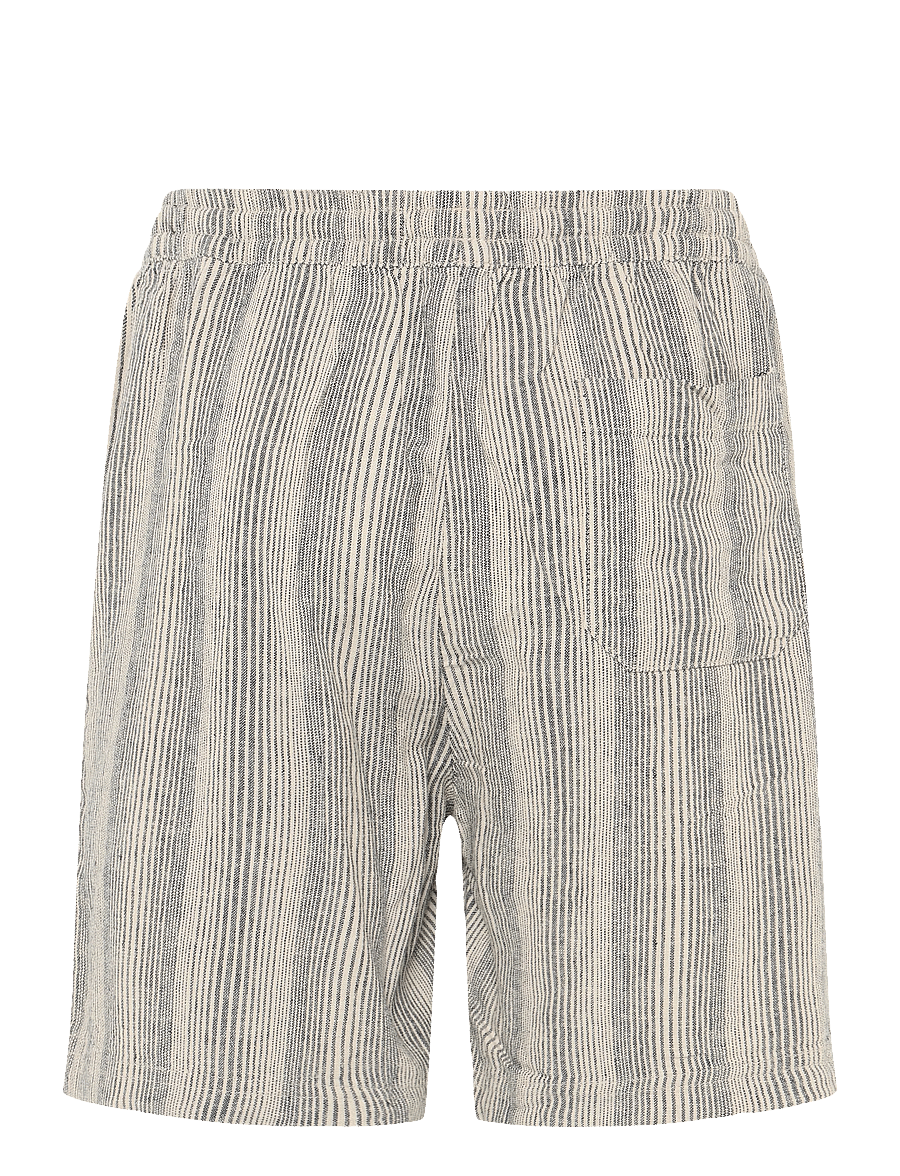 Solid - SDLIAM STRIPE ELAS. SHO - leinen-shorts - insignia blue - 1