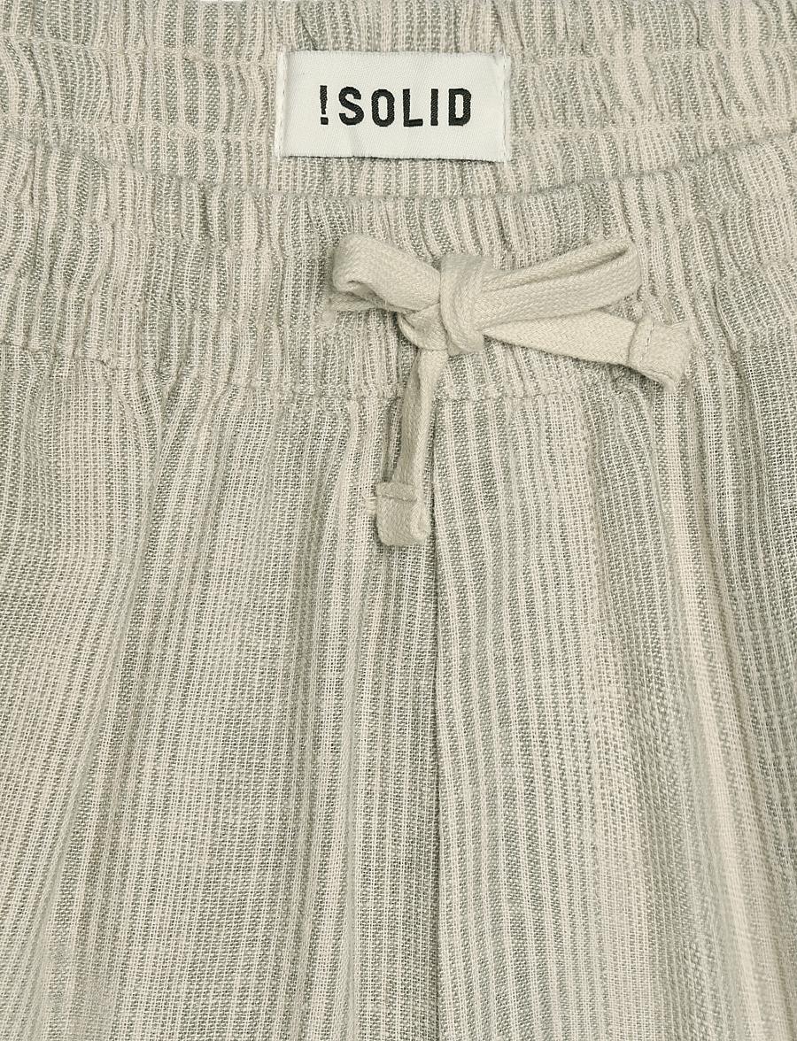 Solid - SDLIAM STRIPE ELAS. SHO - leinen-shorts - vetiver - 2