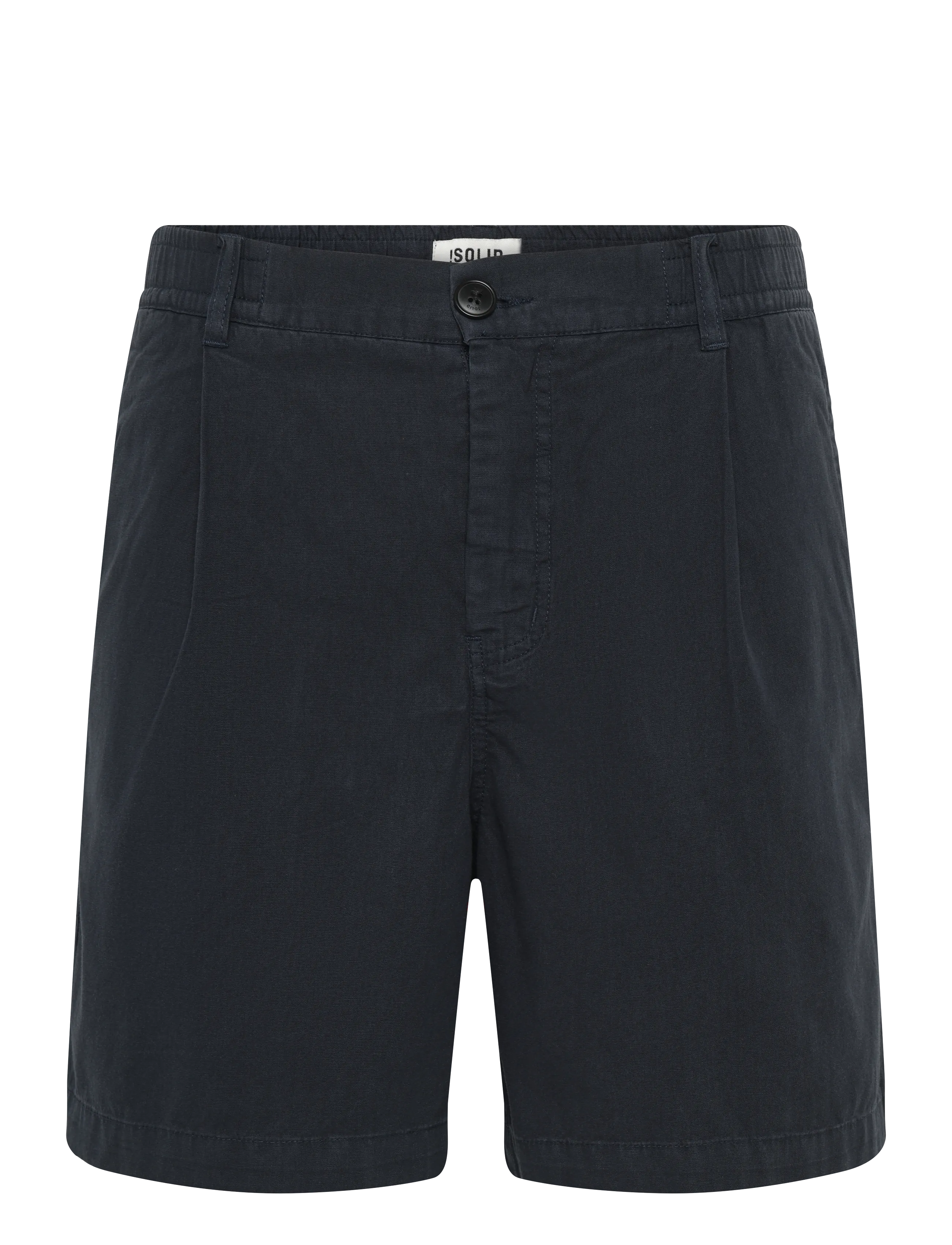 Solid Sdliam Elasticated Sho, L, Navy, Shorts > Afslappede Shorts, Herre