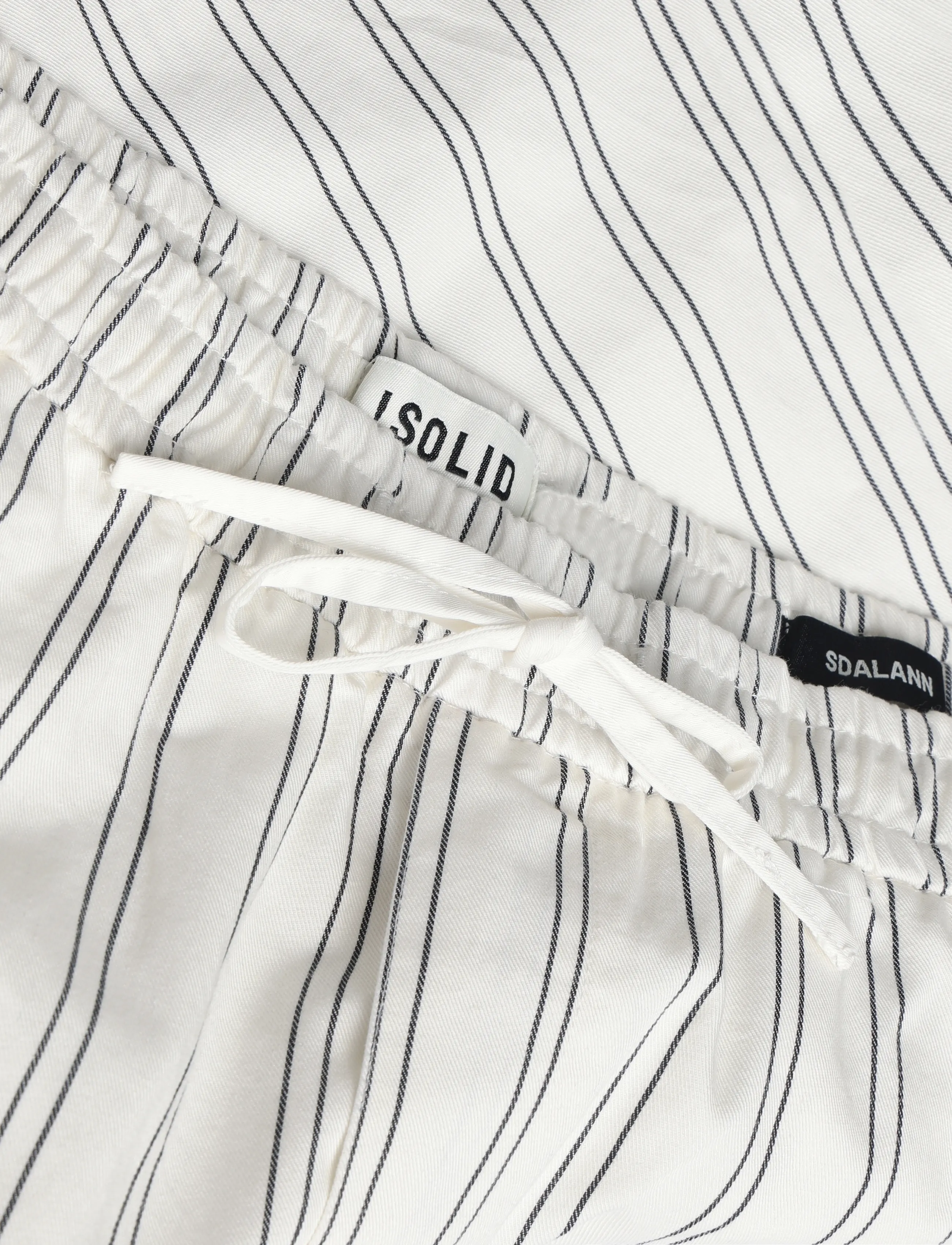 Solid - SDALANN STRIPE ELAS.SHO - off white - 2