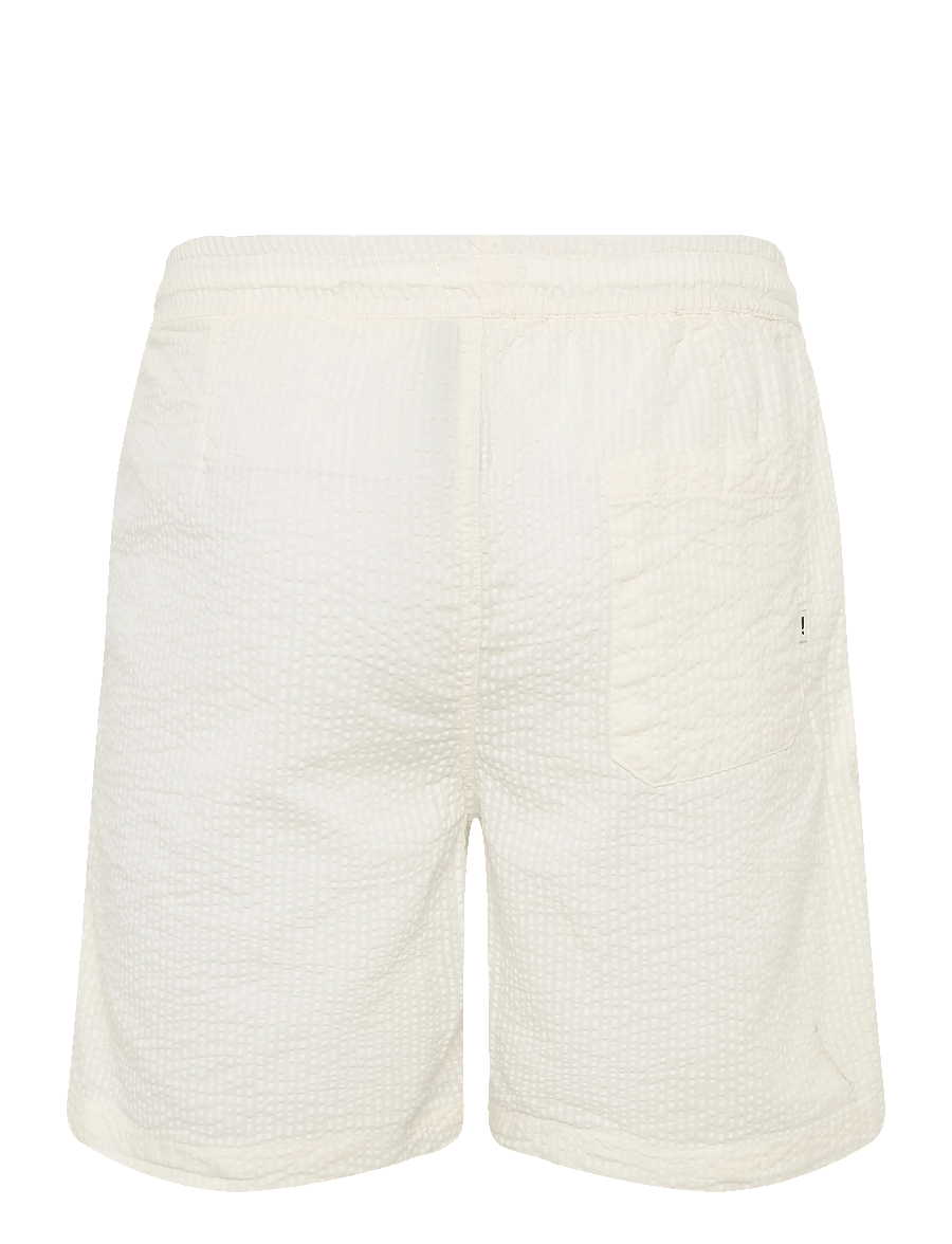 Solid - SDLIAM SEERSUCKER SHO - casual shorts - off white - 1