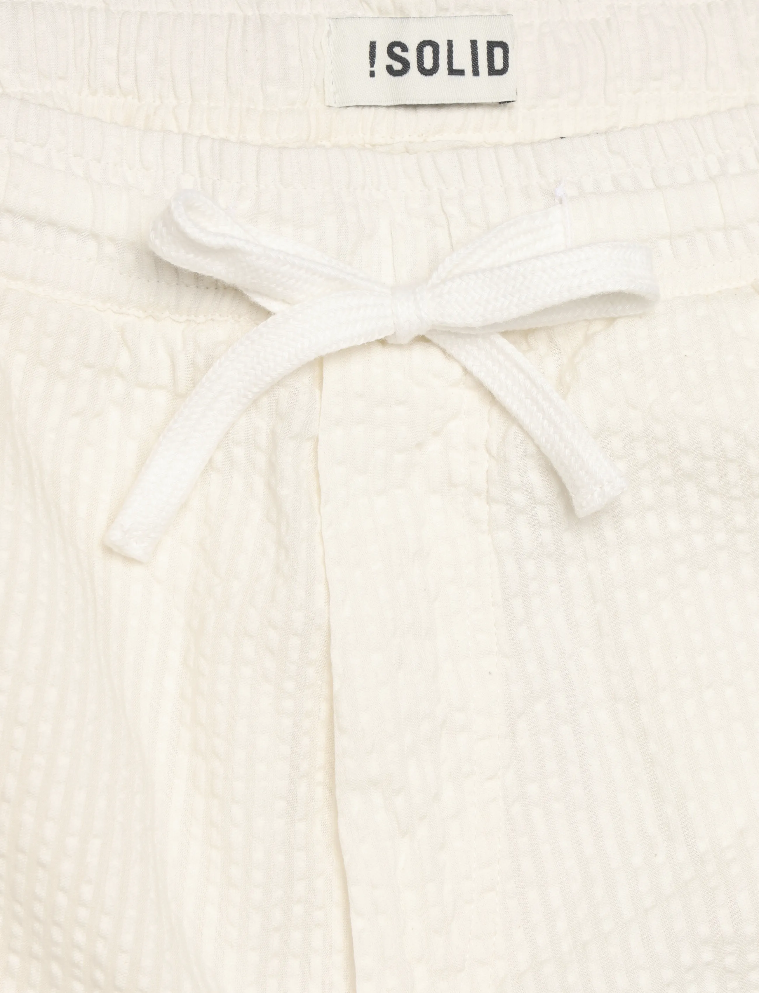 Solid - SDLIAM SEERSUCKER SHO - casual shorts - off white - 2