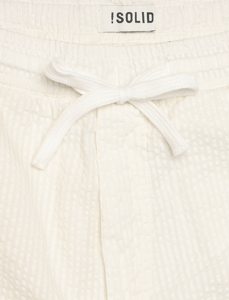 Solid - SDLIAM SEERSUCKER SHO - casual shorts - off white - 2
