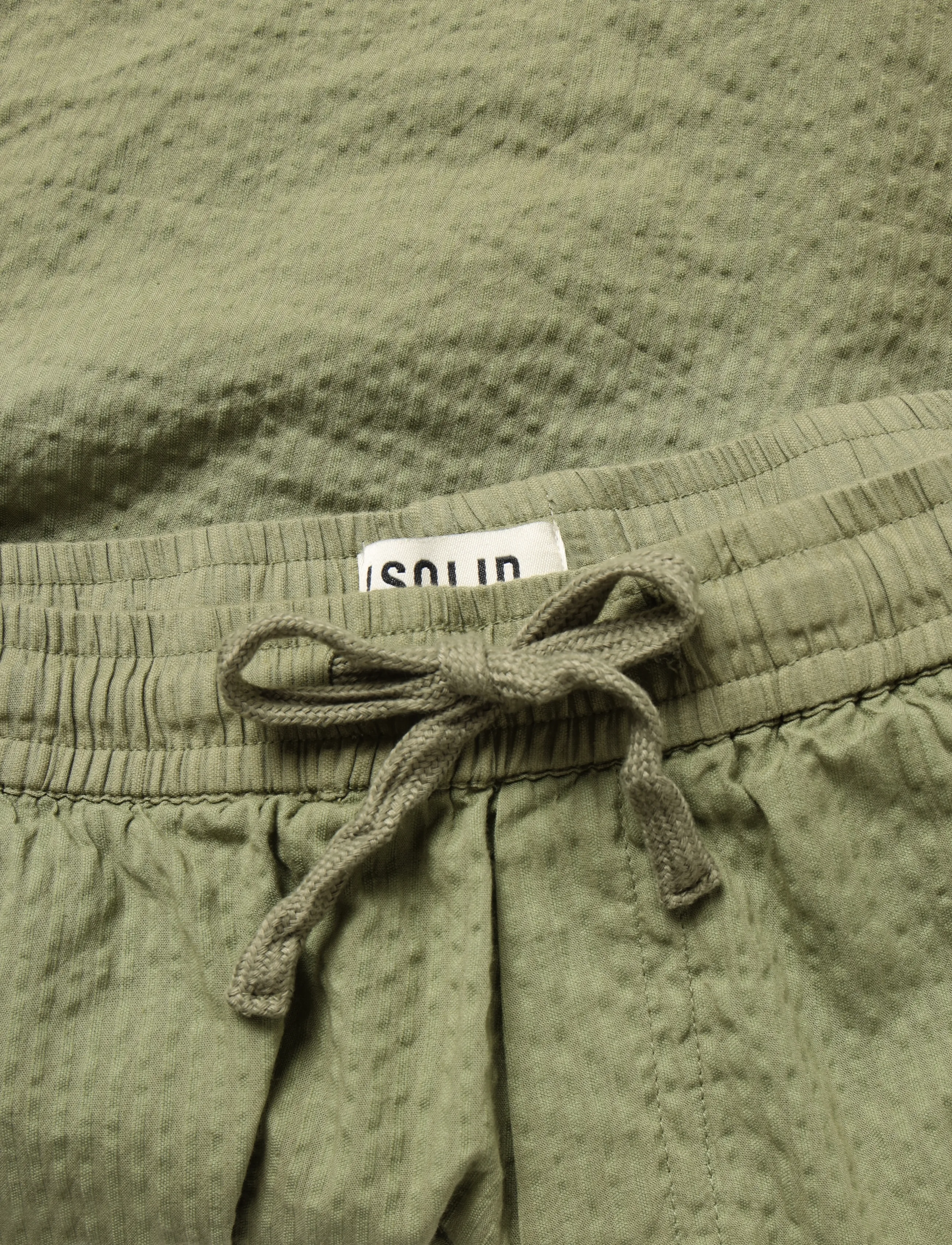 Solid - SDLIAM SEERSUCKER SHO - vetiver - 2