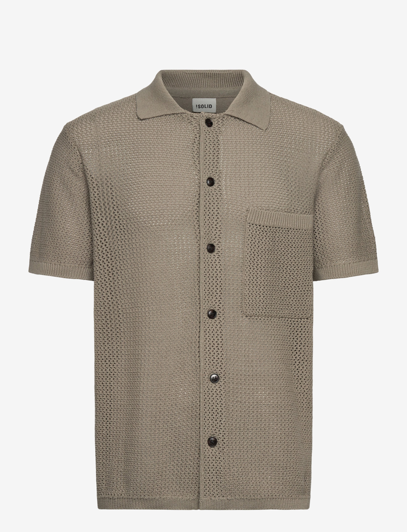 Solid - SDPETRI SS - kurzarmhemden - vetiver - 0