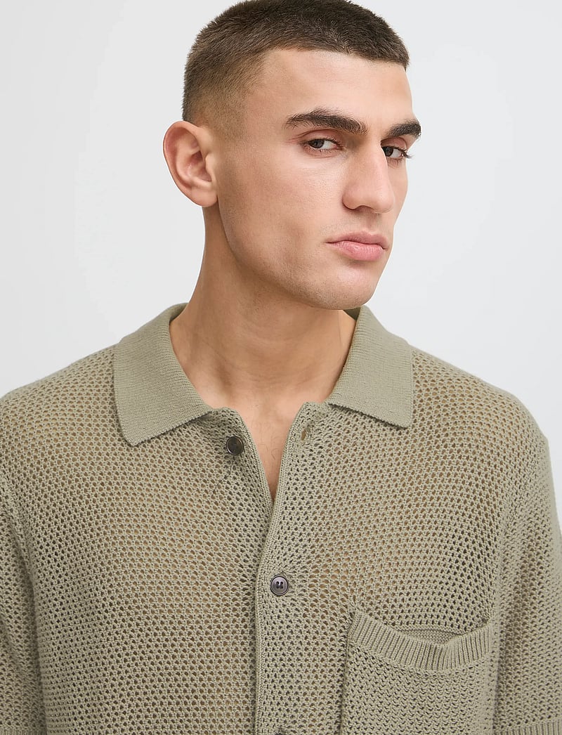 Solid - SDPETRI SS - kurzarmhemden - vetiver - 5