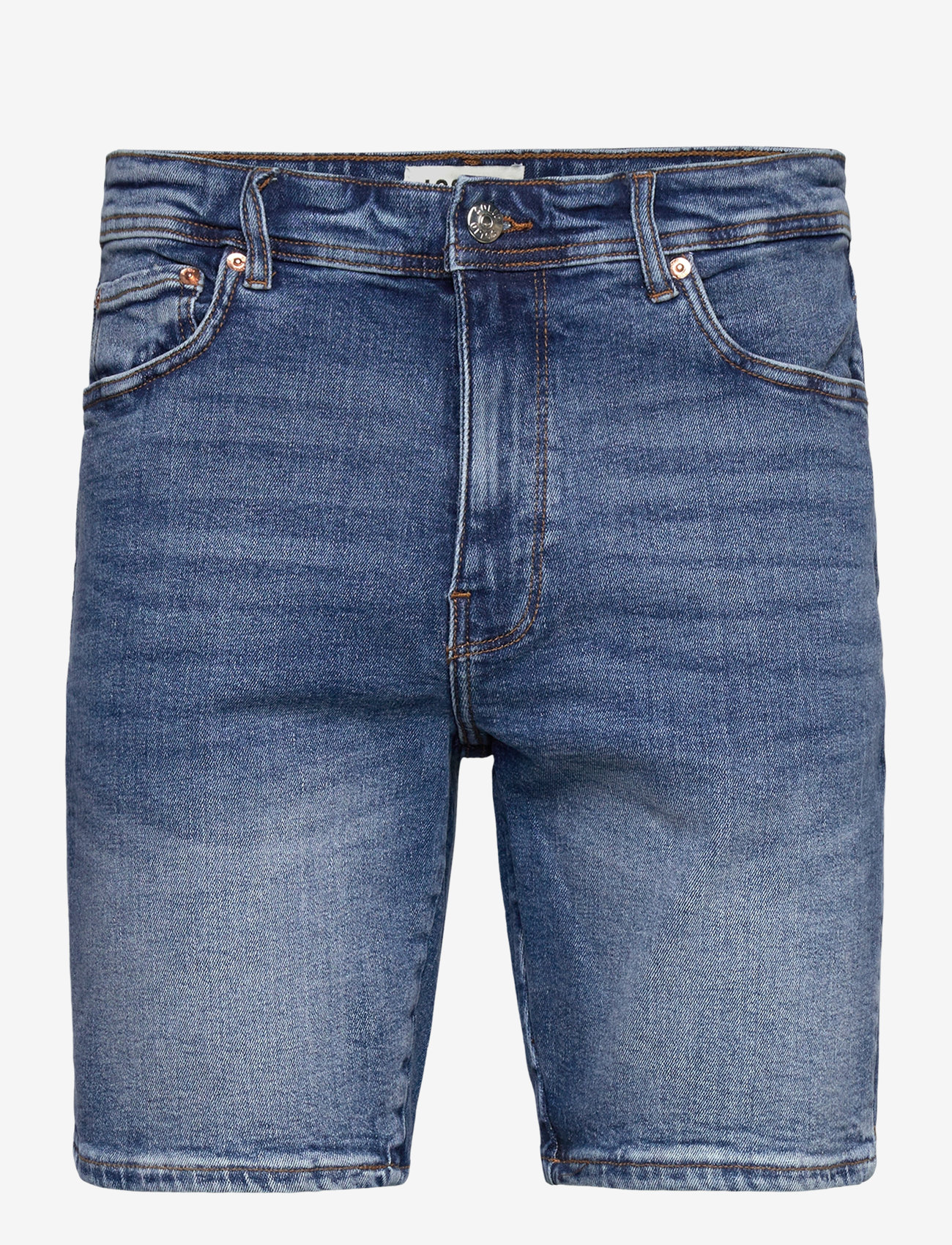 Solid - SDRYAN SHO - denim shorts - light vintage blue denim - 0