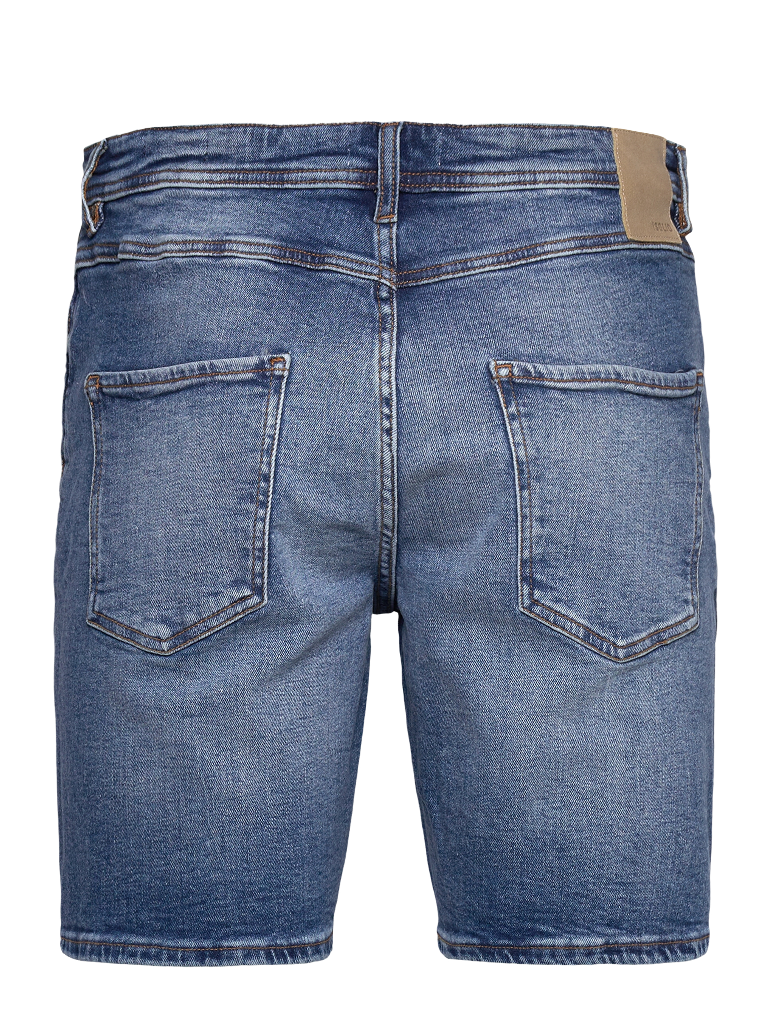 Solid - SDRYAN SHO - jorts - light vintage blue denim - 1