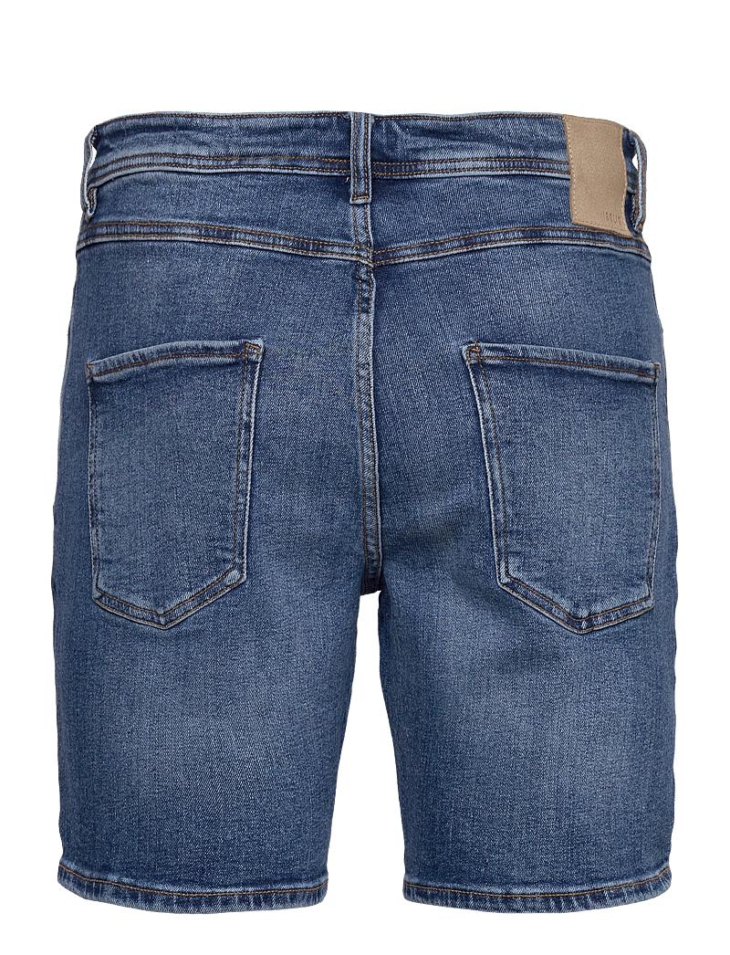 Solid - SDRYAN SHO - jorts - middle blue denim - 1