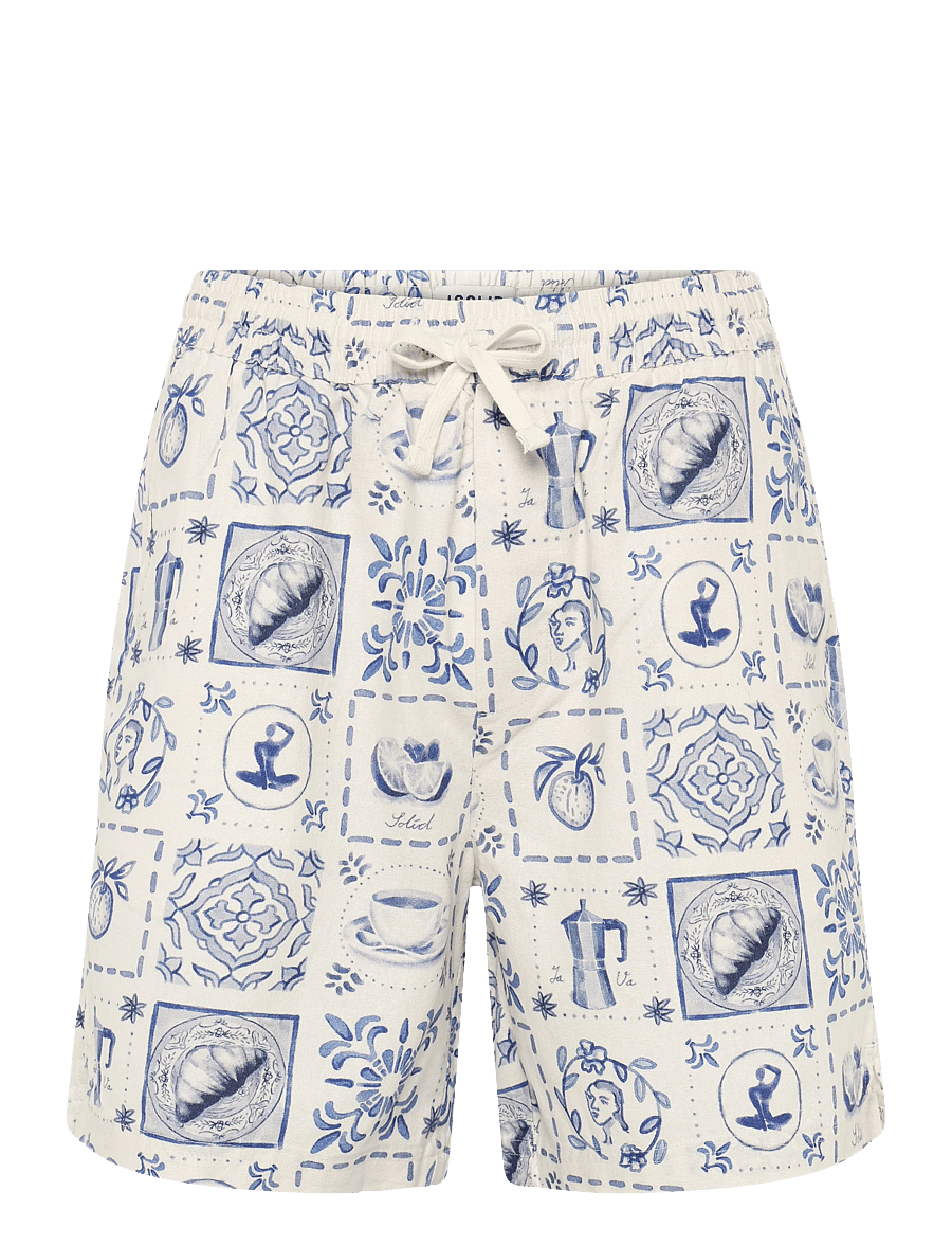 Solid - SDLIAM ELAS.AOP - hørshorts - insignia blue - 0