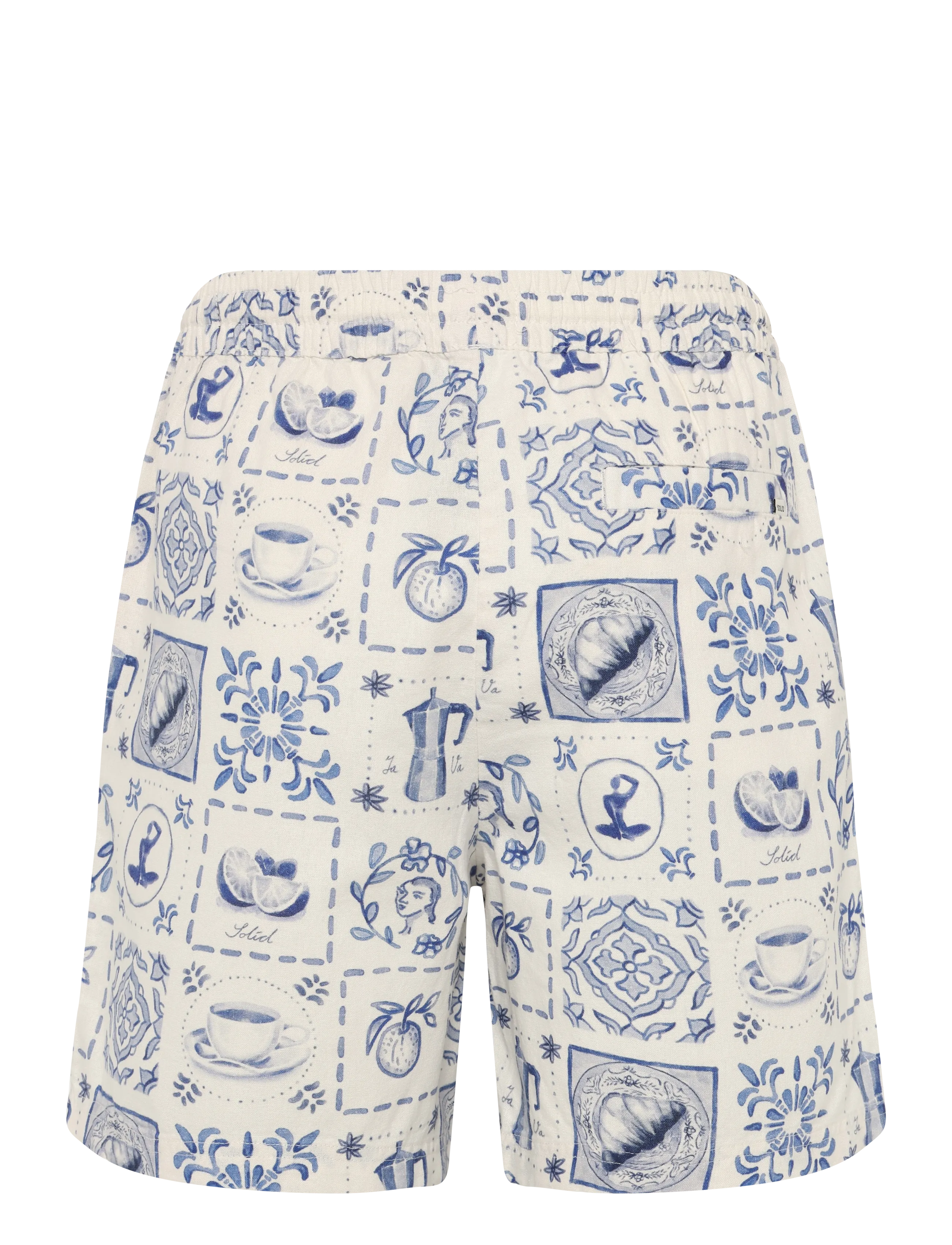 Solid - SDLIAM ELAS.AOP - insignia blue - 1