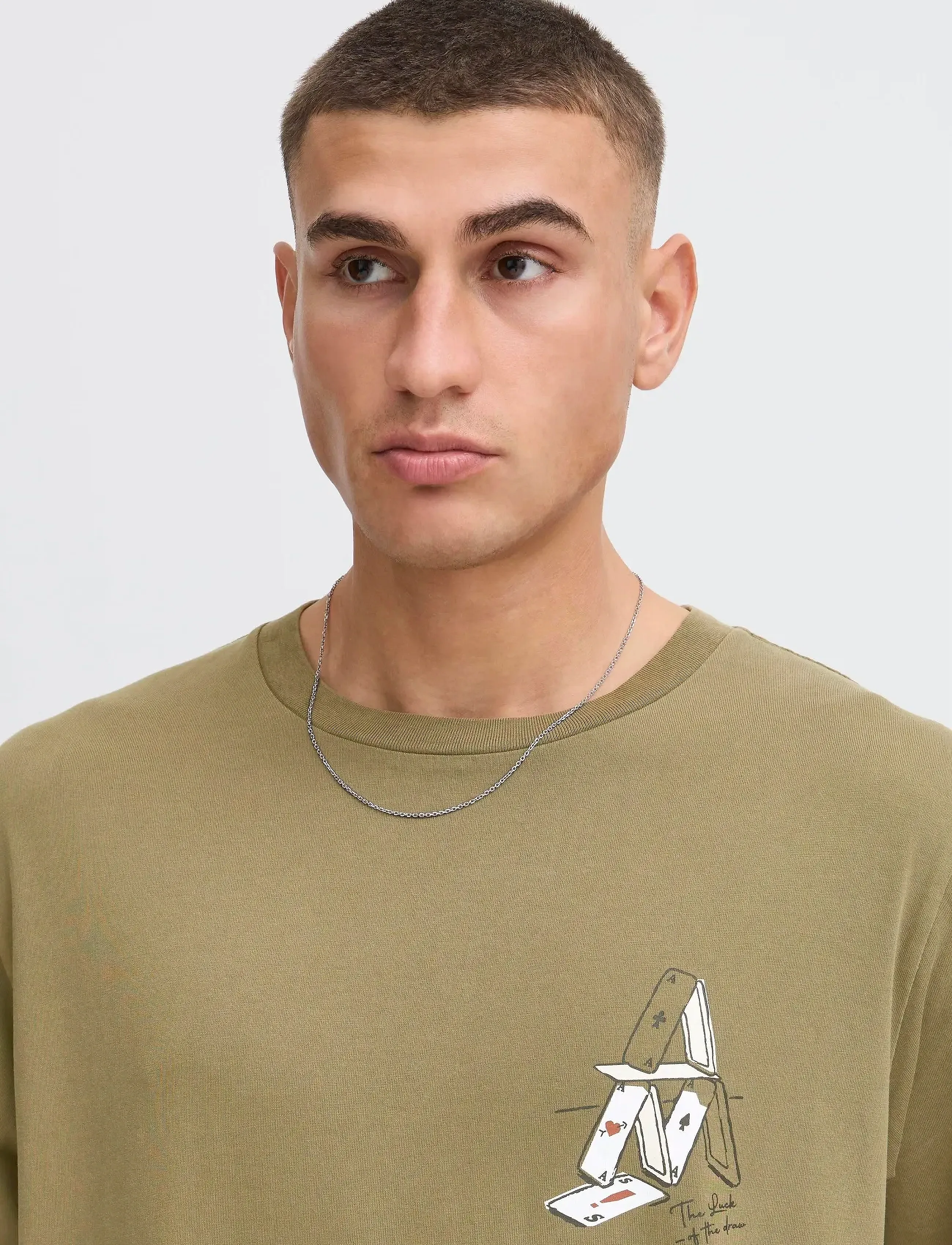 Solid - SDRAE - kortærmede t-shirts - ivy green - 5