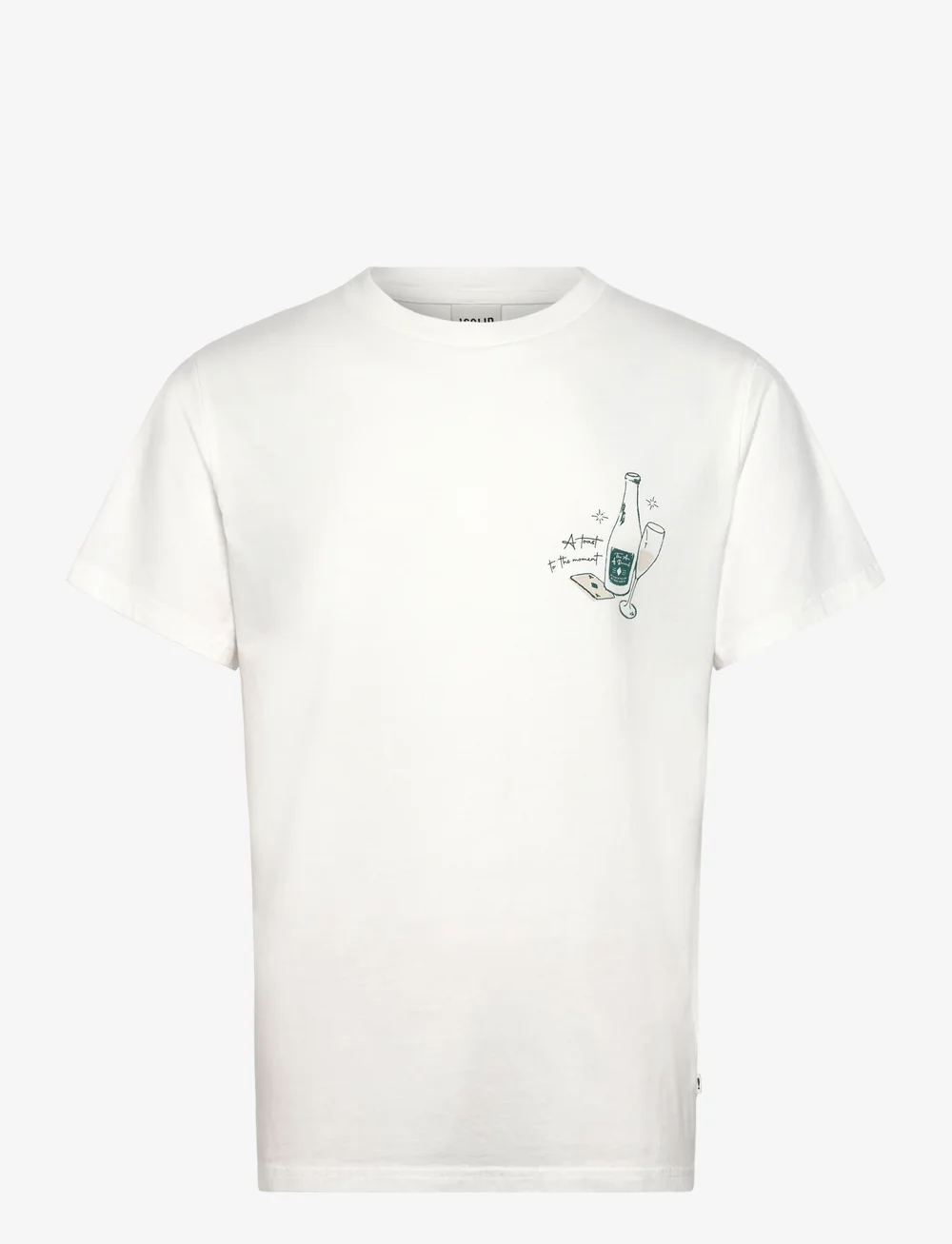 Solid - SDRAE - kortärmade t-shirts - off white - 1