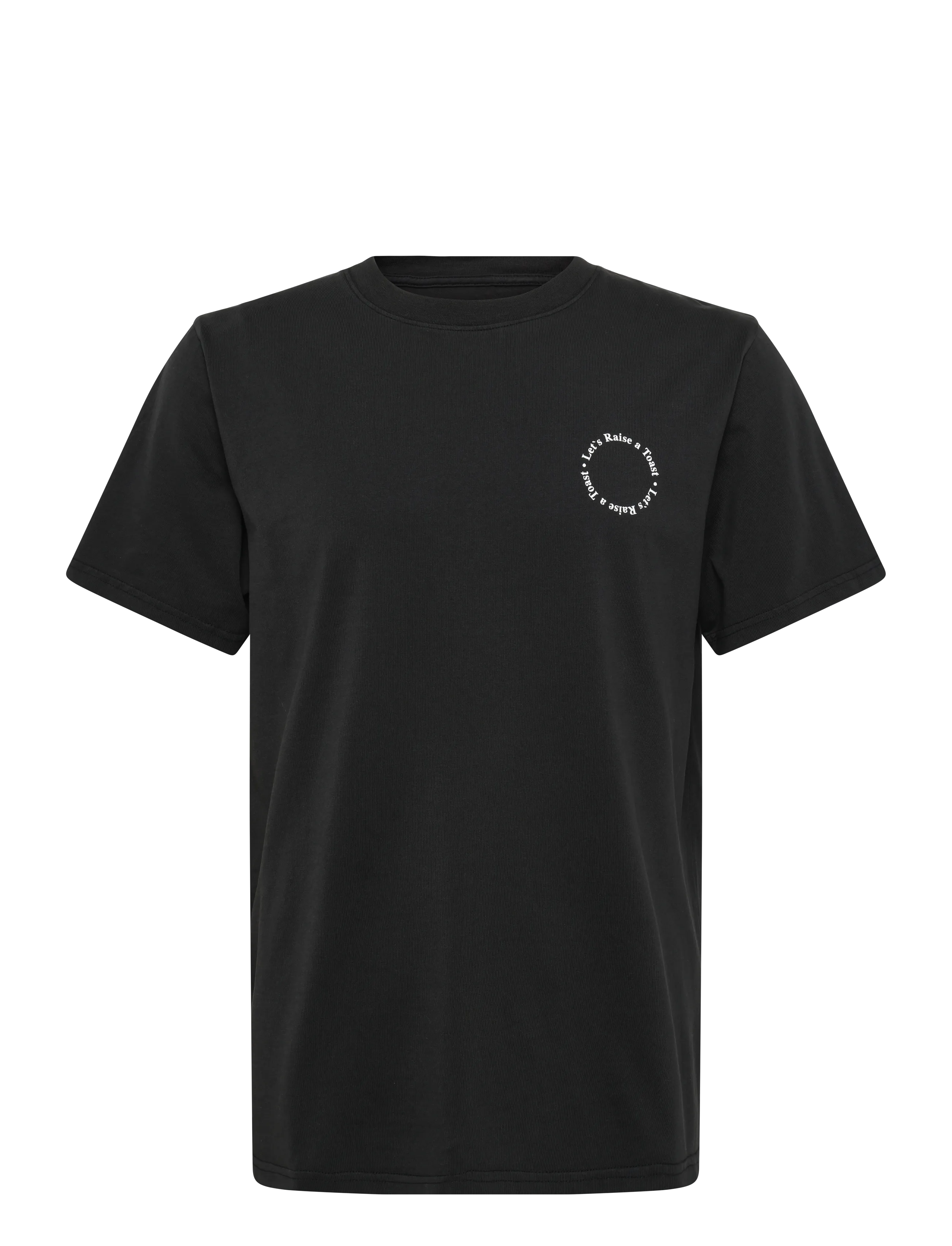 Solid Sdrue, M, Black, T-Shirts > Kortærmede, Herre