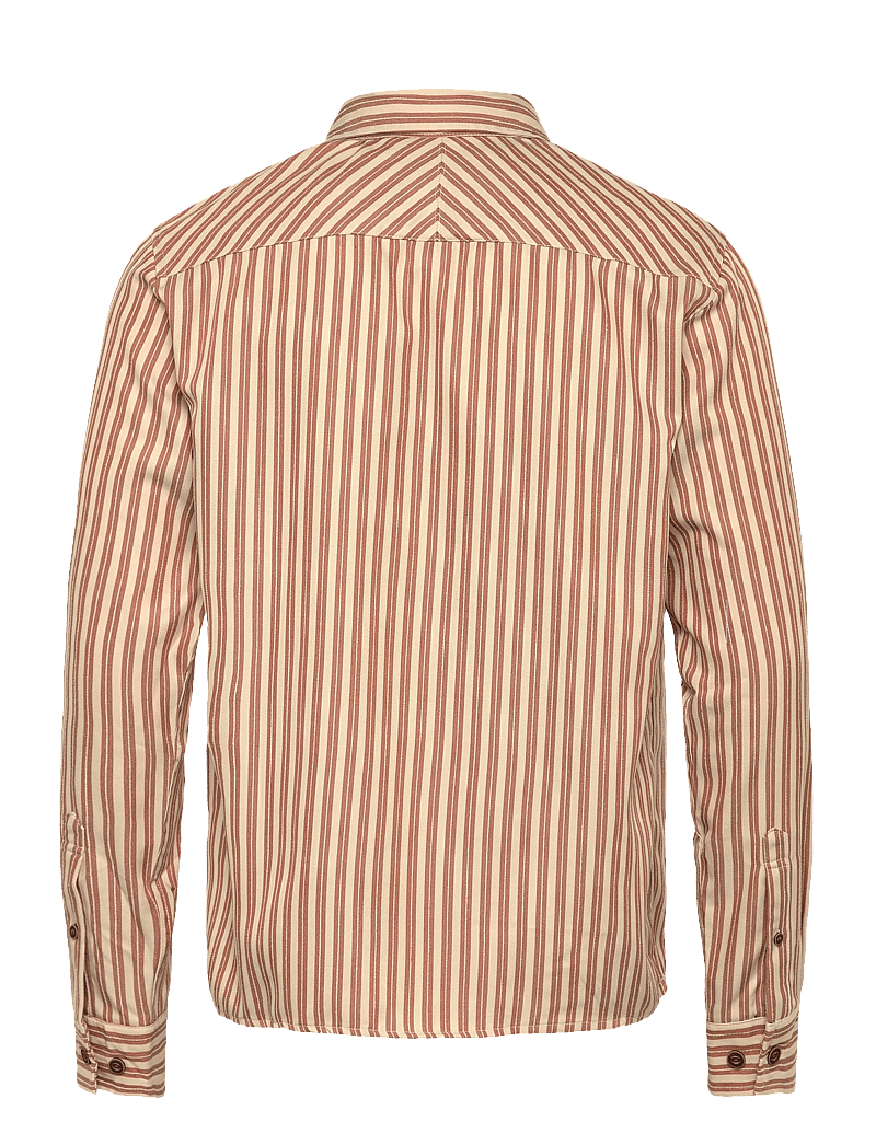 Solid - SDROYDON STRIPE - gestreifte hemden - cathay spice - 1