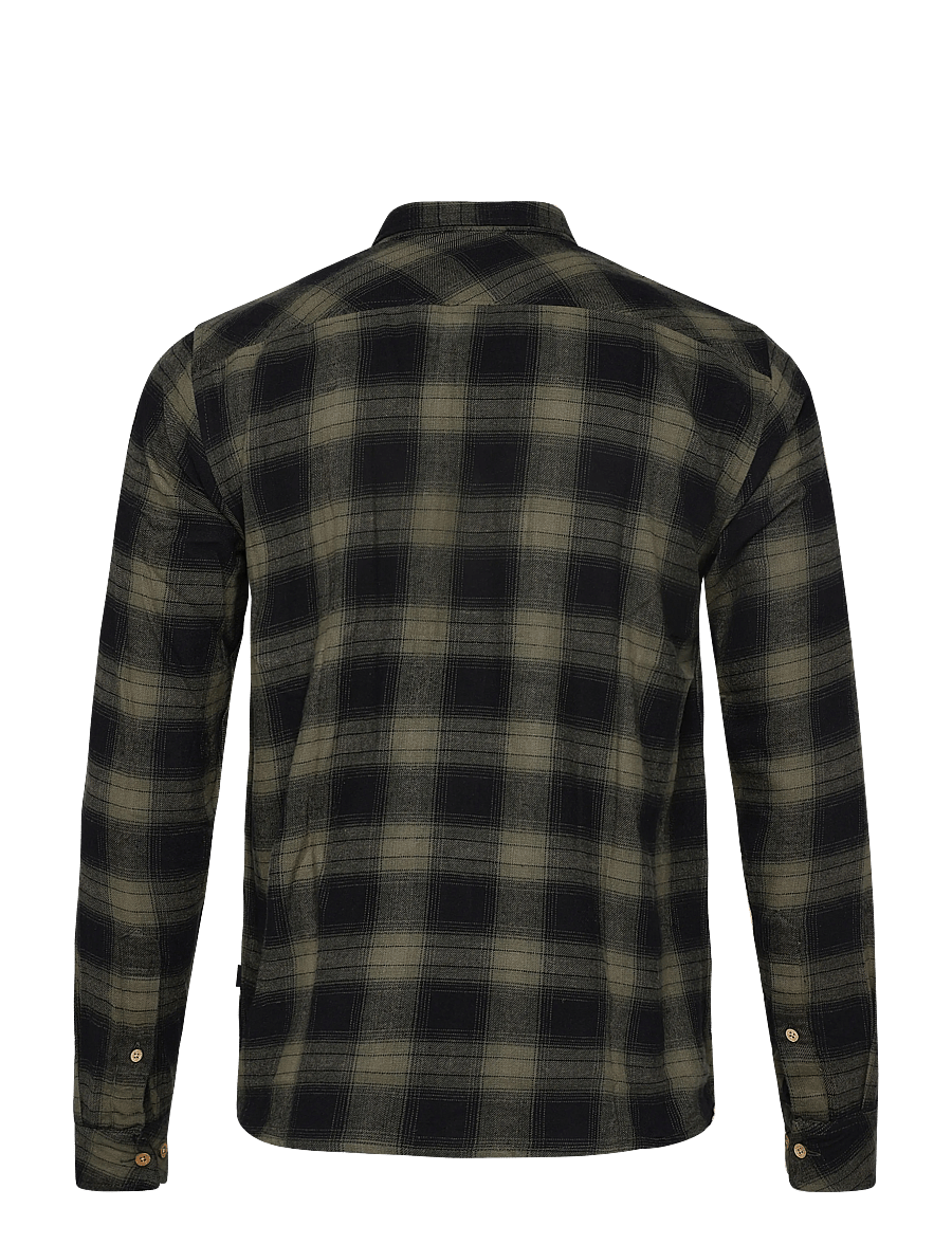 Solid - SDRYE - flannel shirts - ivy green - 1
