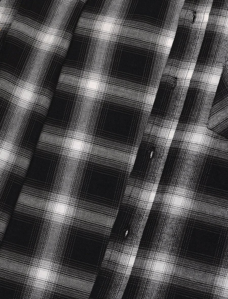 Solid - SDRYE - flannel shirts - true black - 3