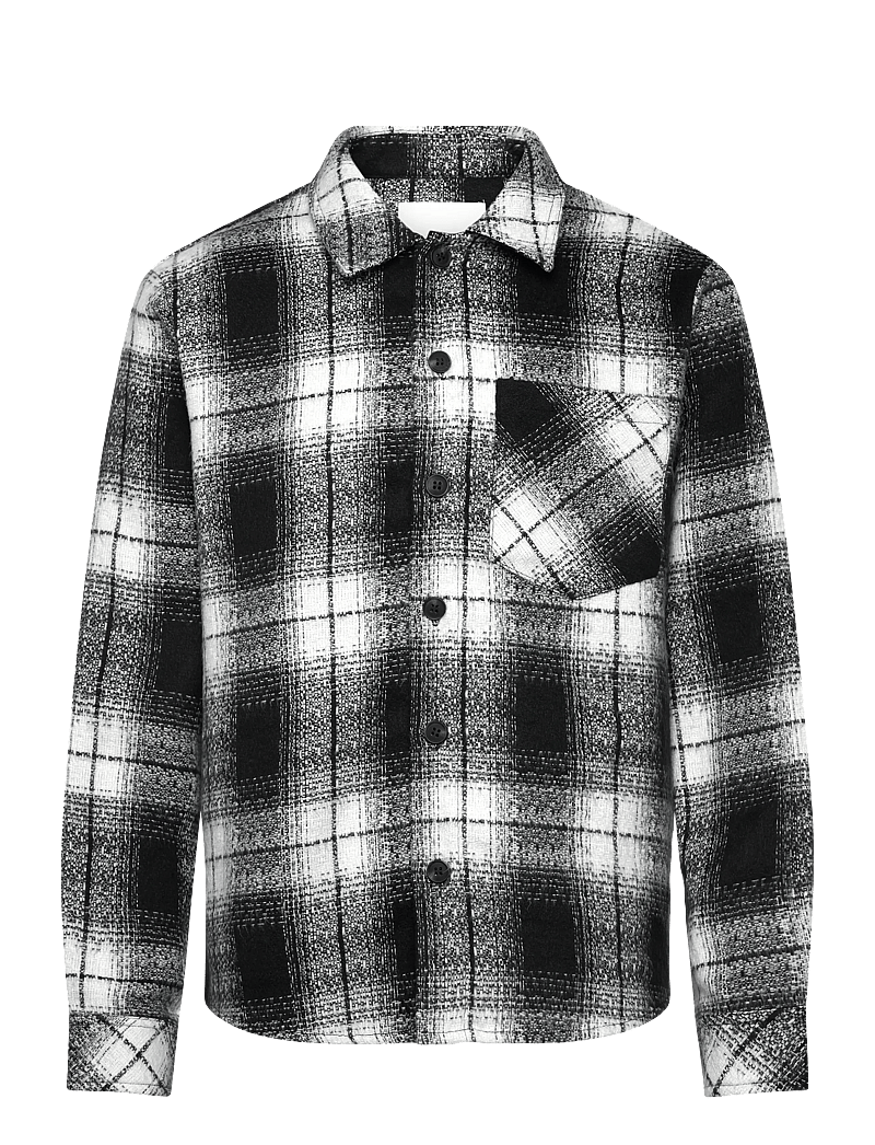 Solid - SDRUHI - karierte hemden - true black - 0