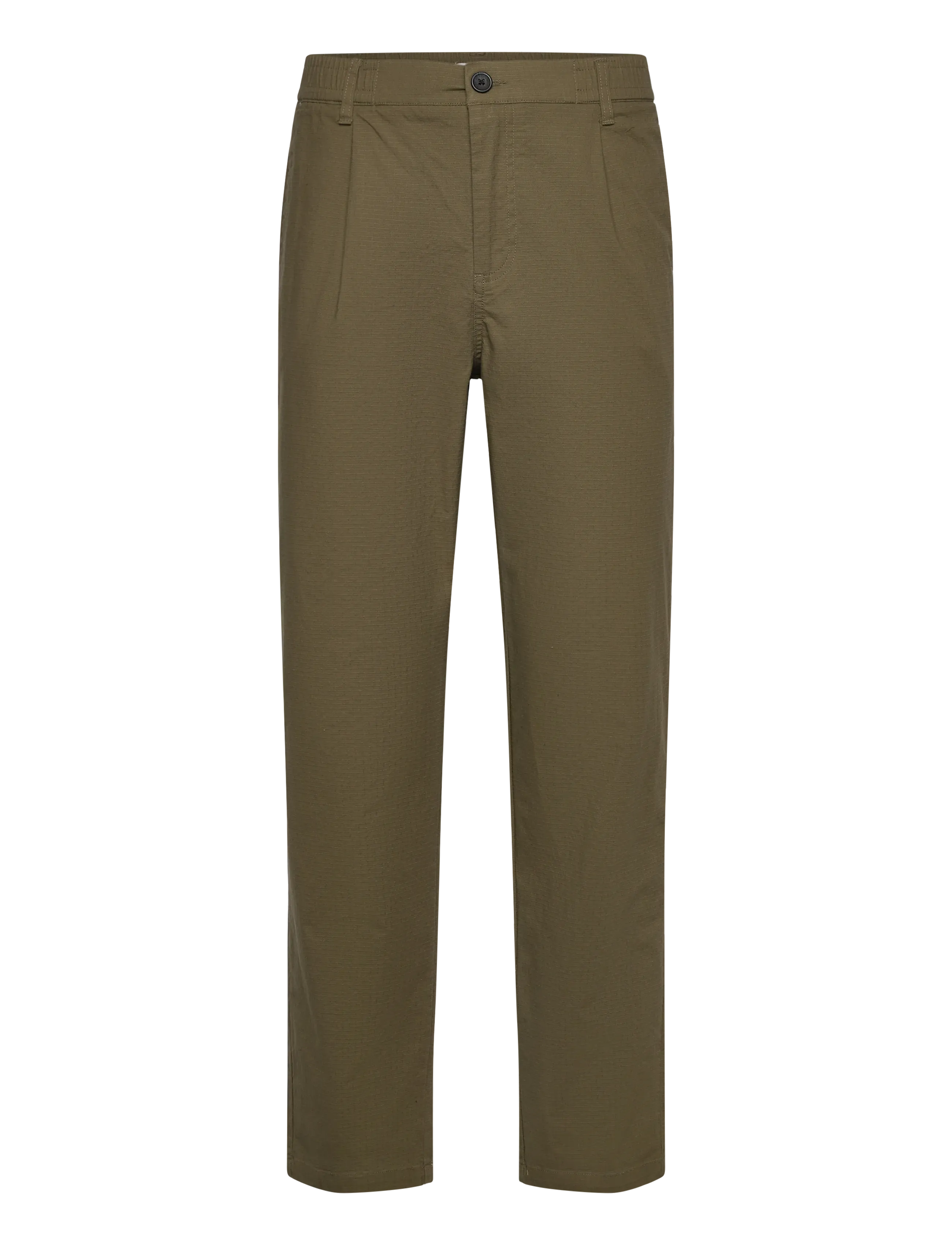 Solid SDLIAM ELAS. PLEAT - Chino-püksid - IVY GREEN / khaki/green