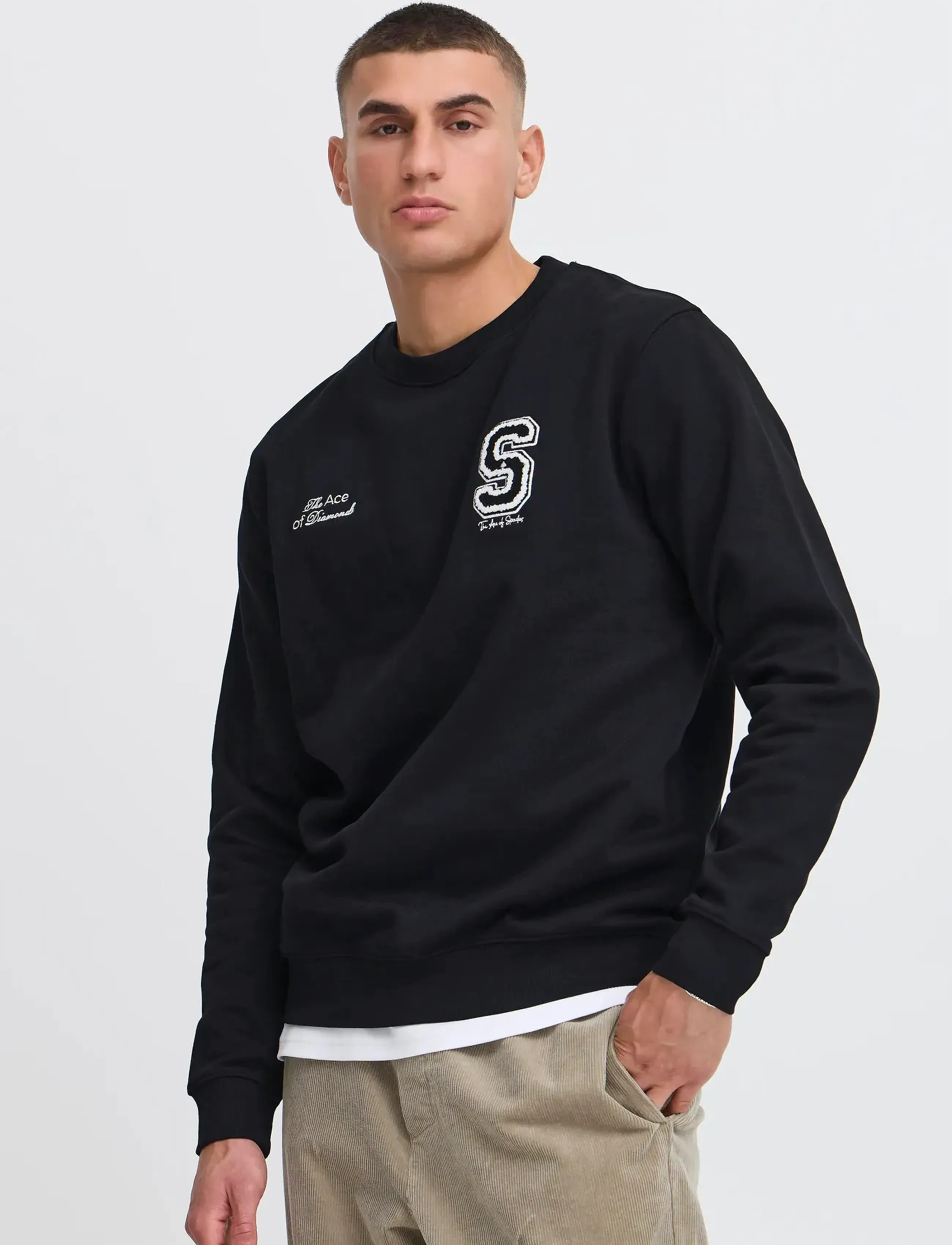 Solid - SDRIDLEY - true black - 3