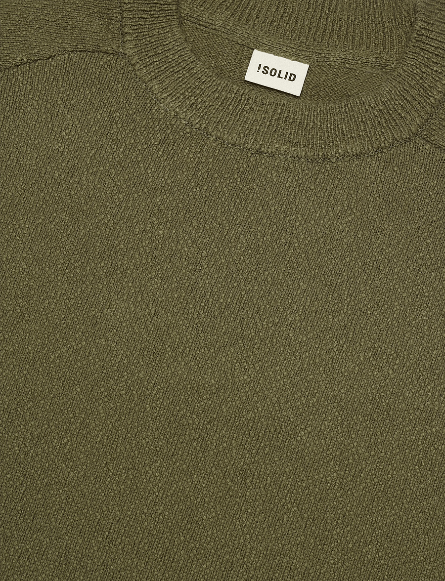 Solid - SDRHODES ONECK - rund hals - ivy green - 2
