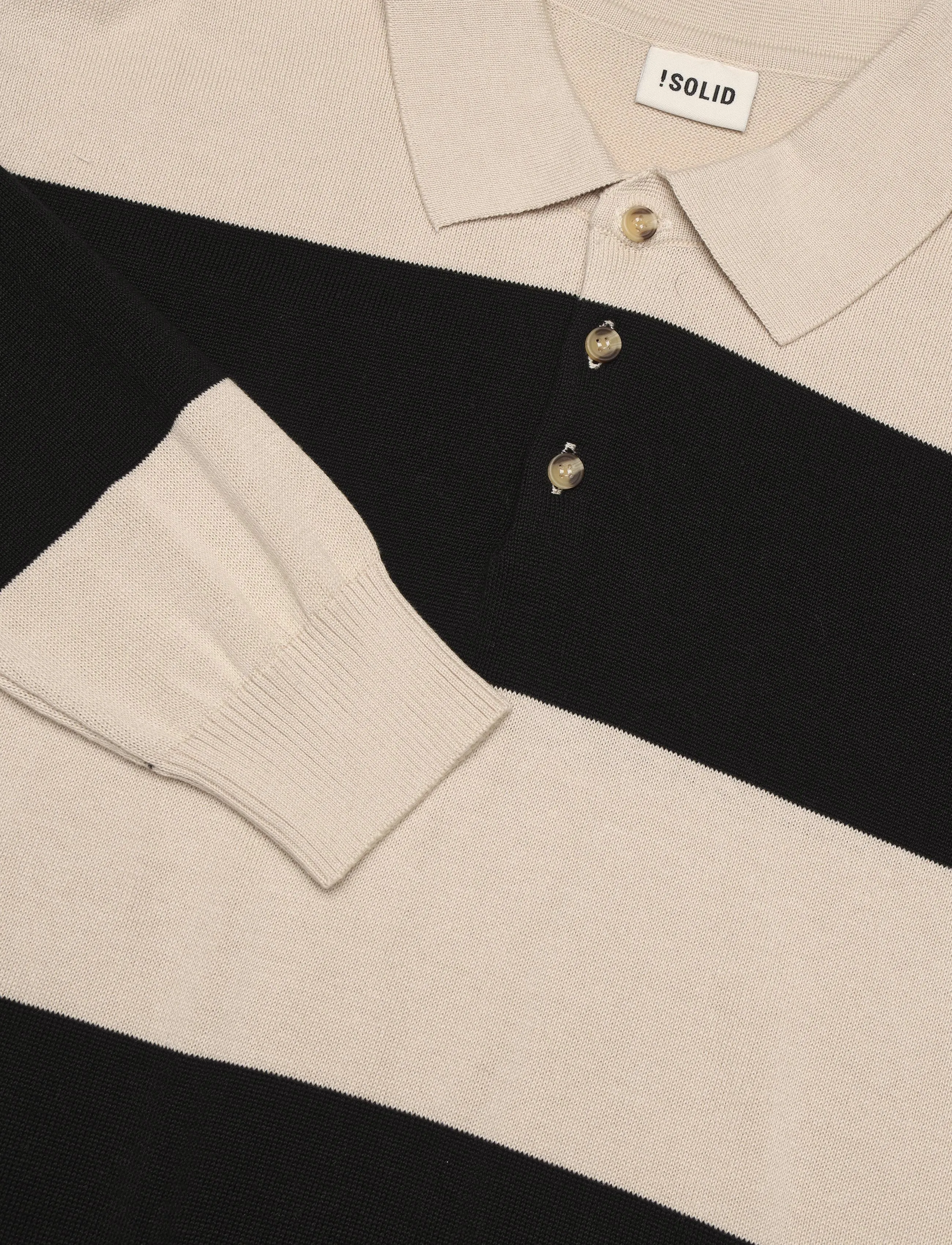 Solid - SDRUE POLO - true black - 2