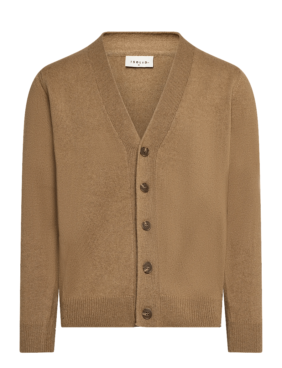 Solid - SDRICK CARDIGAN - cardigans - ermine - 0