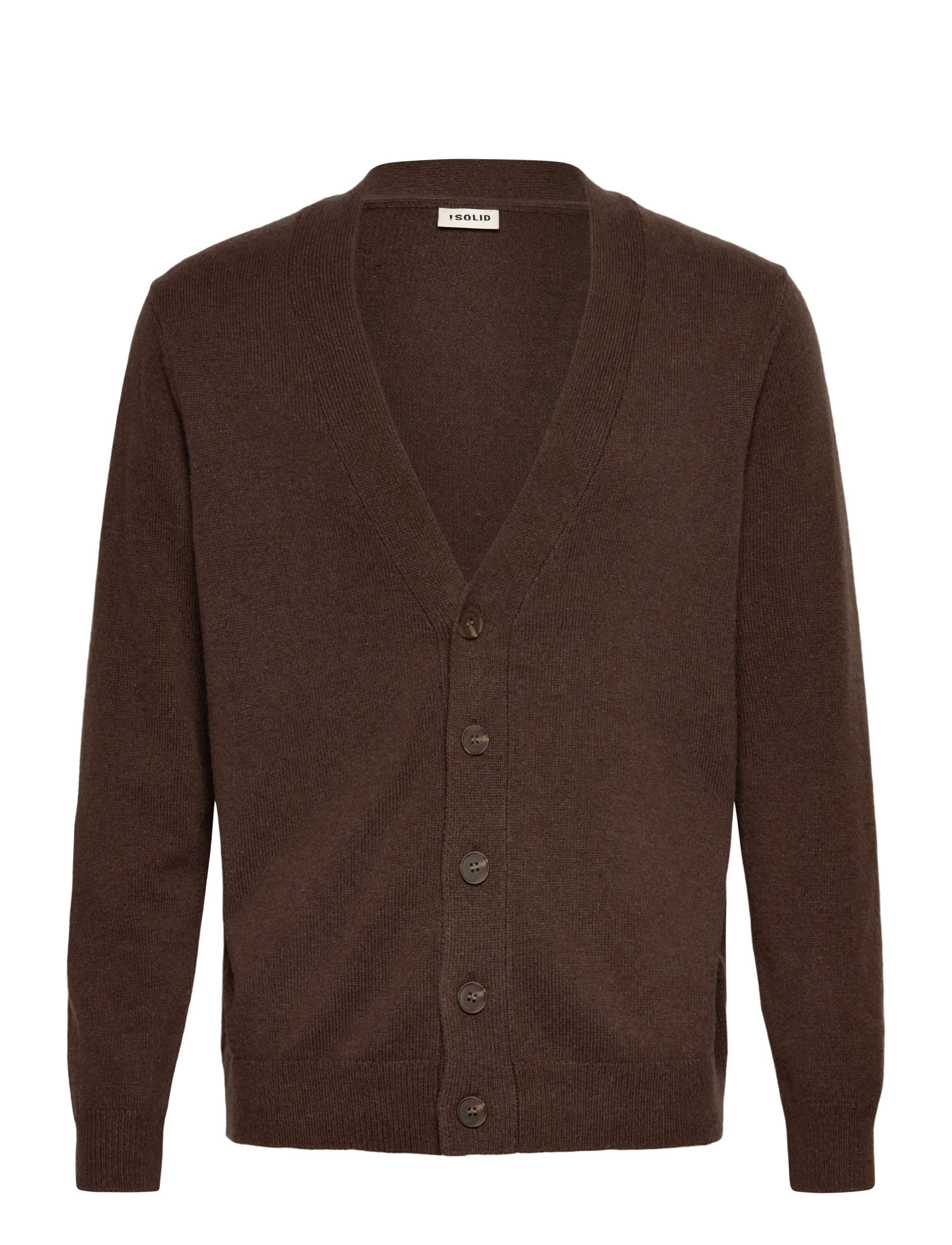 Solid Sdrick Cardigan, M, Knitwear, Braun - Cardigans, Männerswear