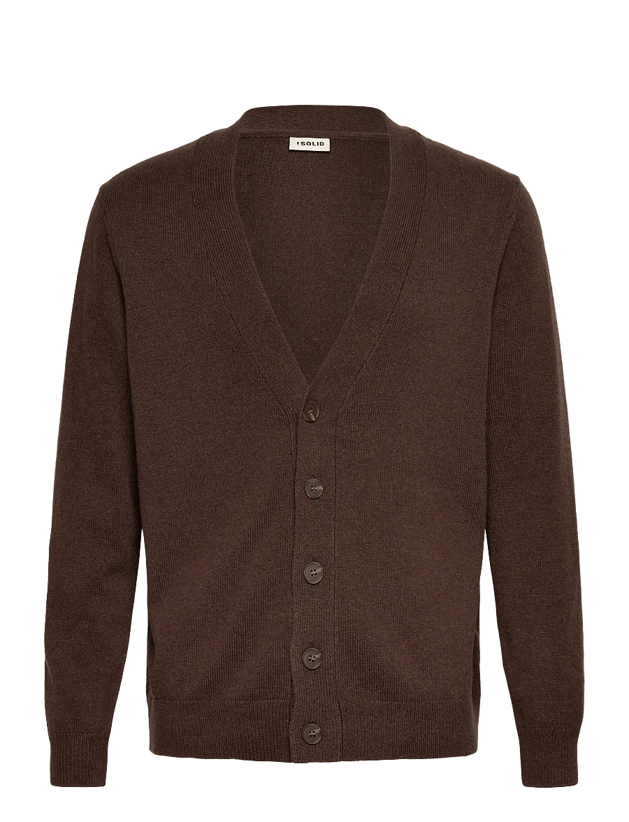 Solid - SDRICK CARDIGAN - cardigans - slate black - 0