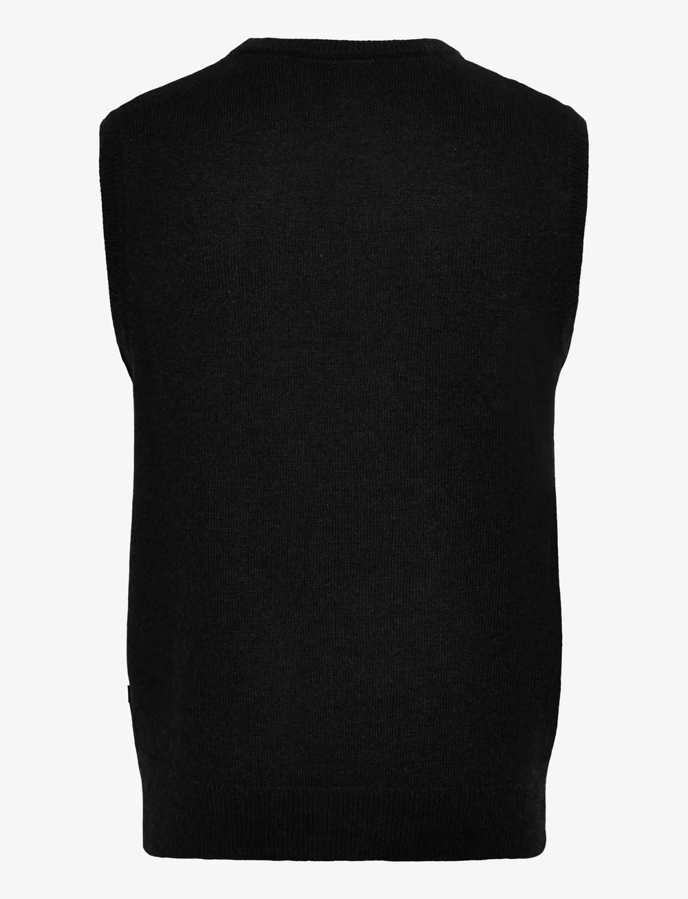 Solid - SDRICK VEST - knitted vests - true black - 1