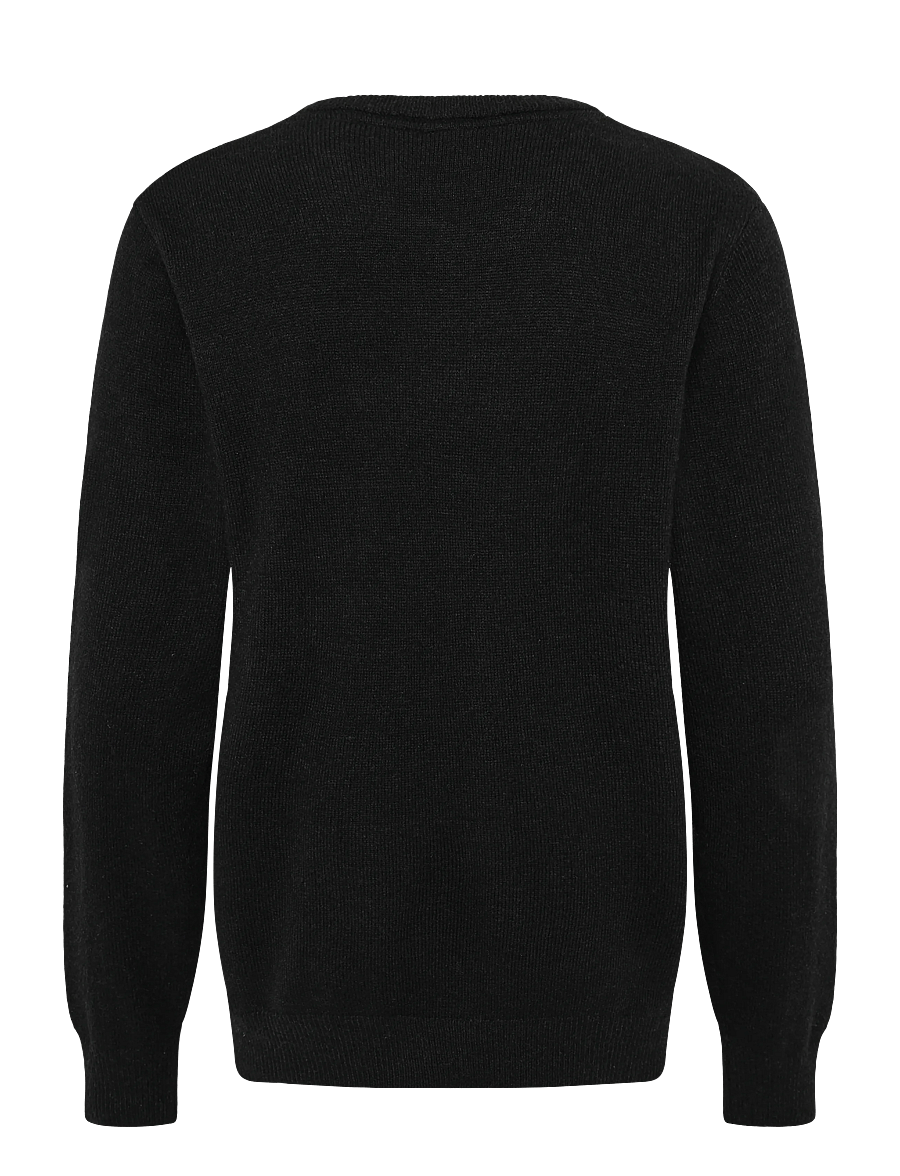 Solid - SDRICK ONECK - round necks - true black - 1
