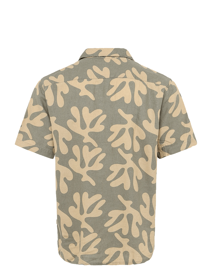 Solid - SDOLAVI Shirt - hemden mit muster - vetiver - 1