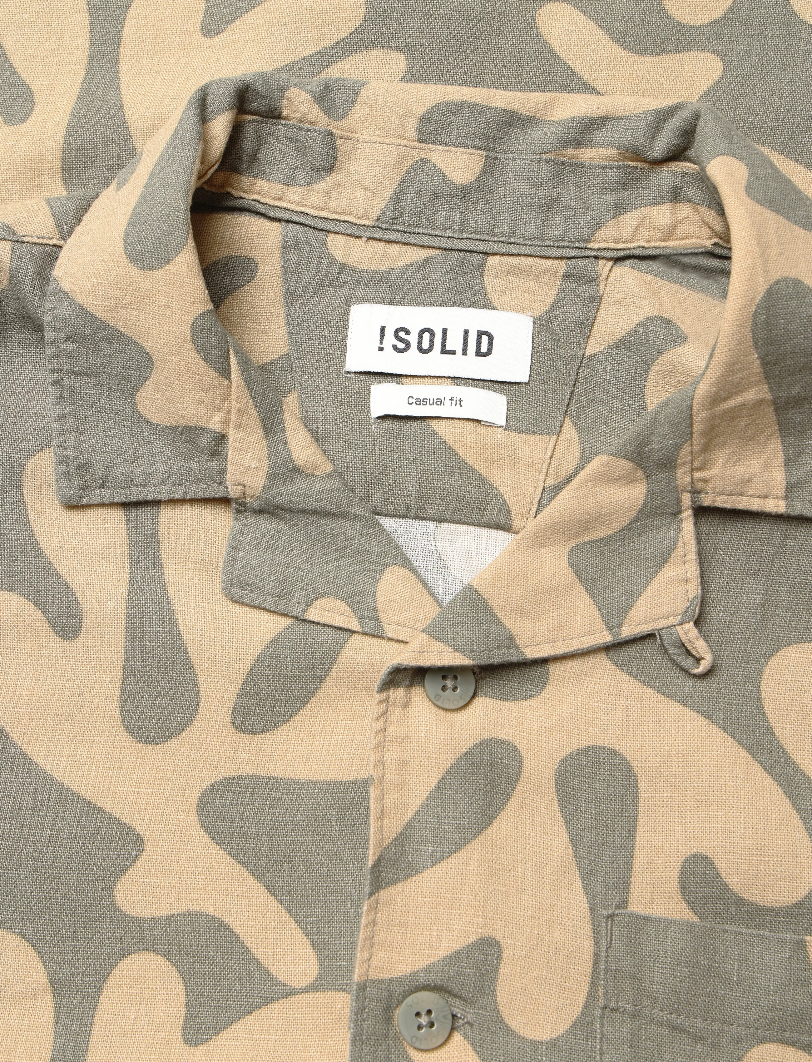 Solid - SDOLAVI Shirt - hemden mit muster - vetiver - 2