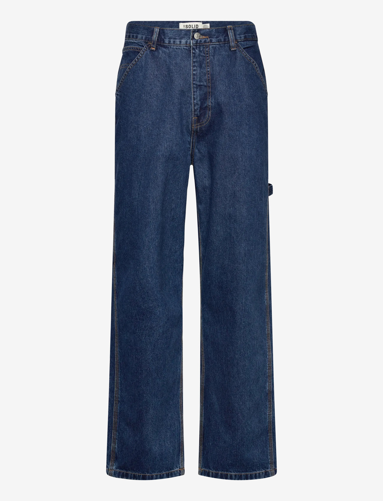 Solid - SDMASON CARPENTER - hosen & jeans - middle blue denim - 0