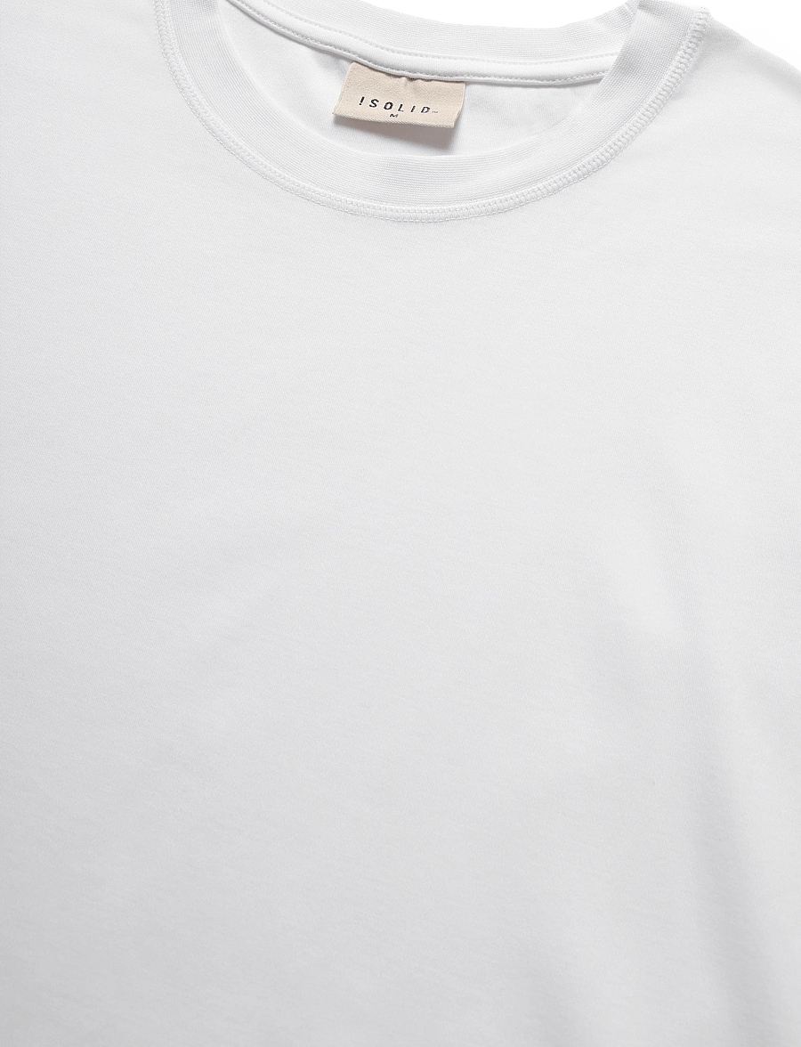 Solid - SDTRUX TEE - kurzärmelig - white - 2