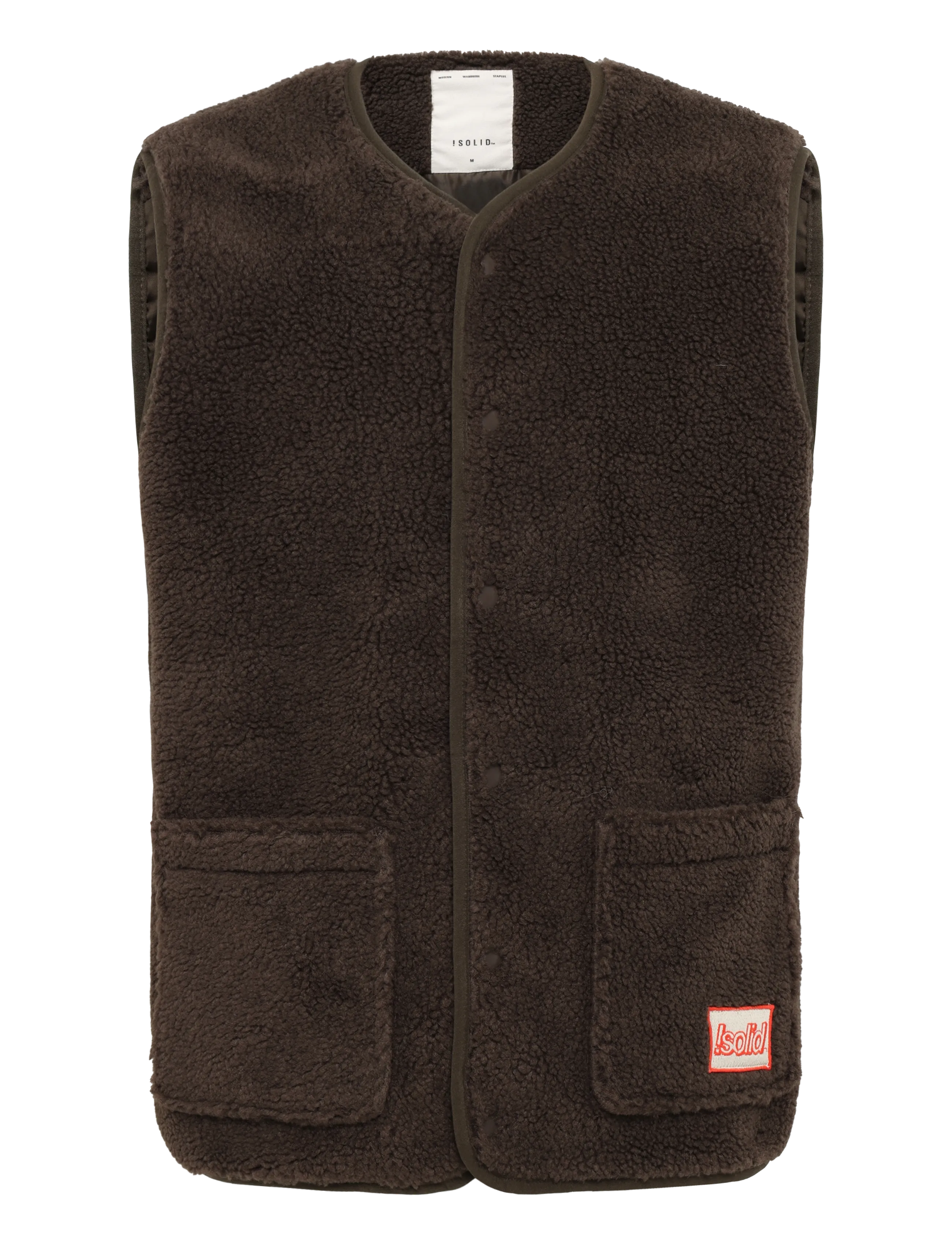 Solid Sdtans, S, Brown, Overtøj > Veste, Herre