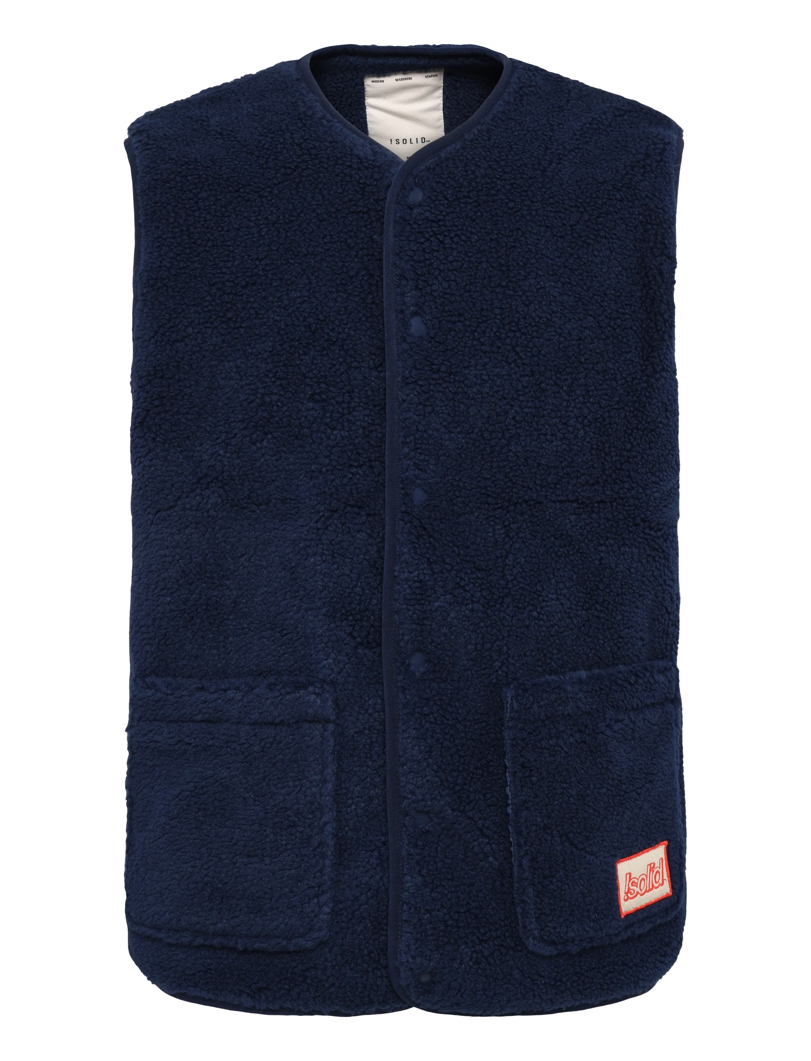 Solid Sdtans, M, Navy, Overtøj > Veste, Herre