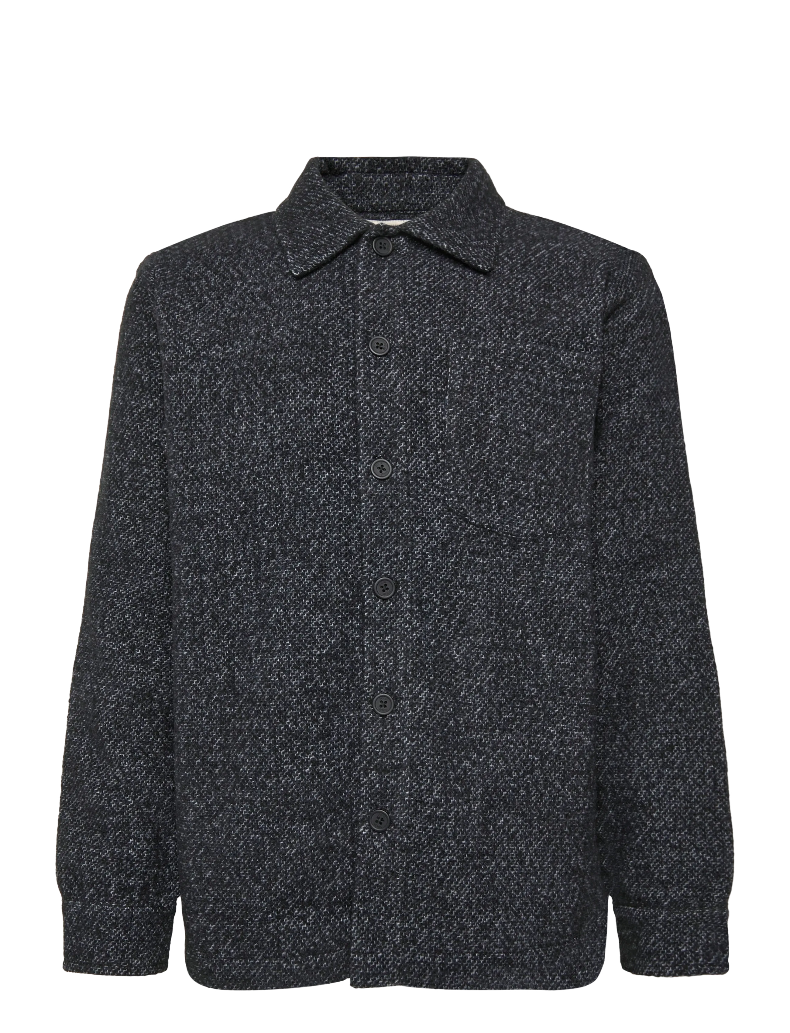 Solid SDSIMEON - Overshirts - TRUE BLACK / black
