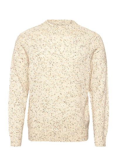 Solid SDSIMCHA - Round Necks - OFF WHITE / cream