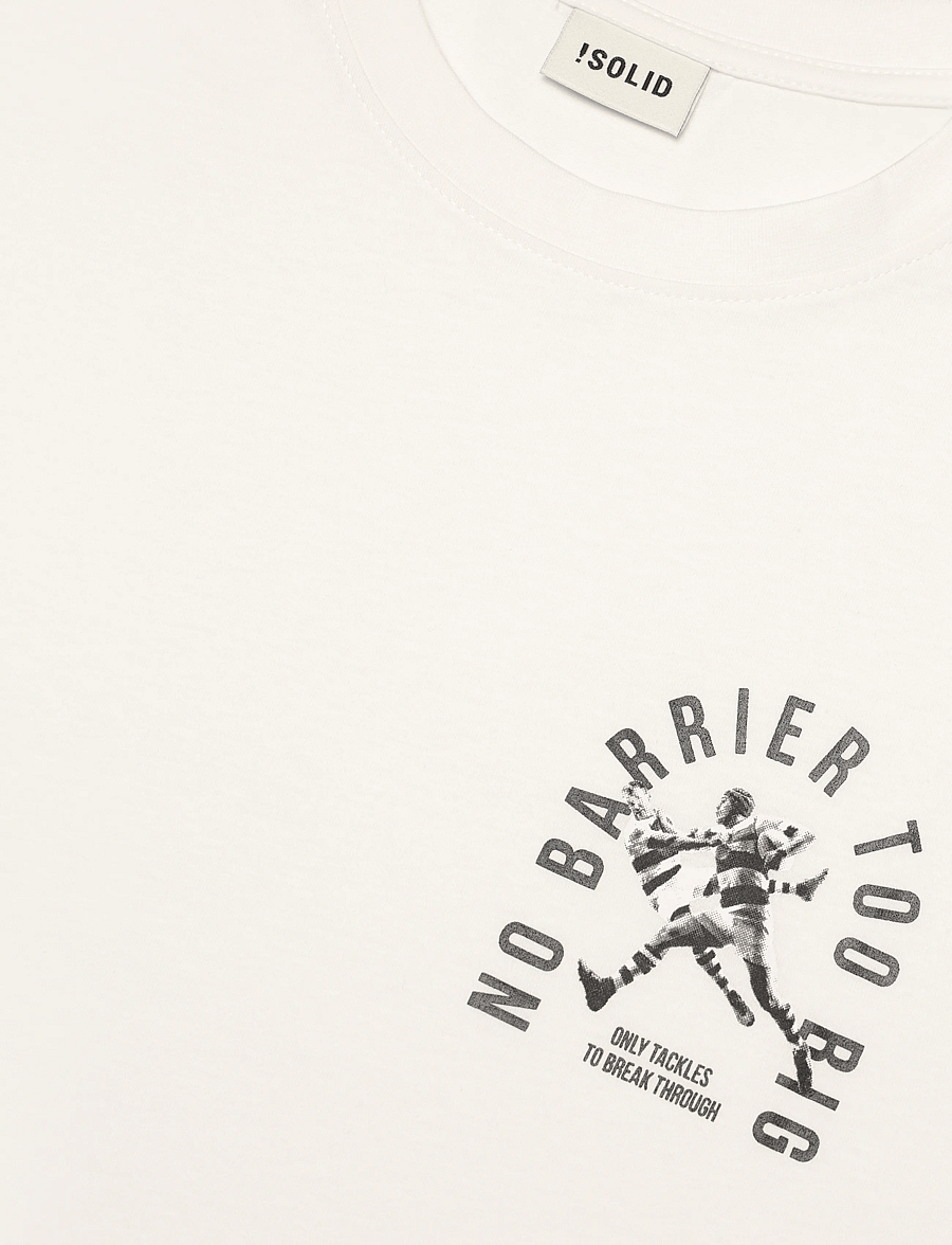 Solid - SDSCOUT - kurzärmelig - off white - 2