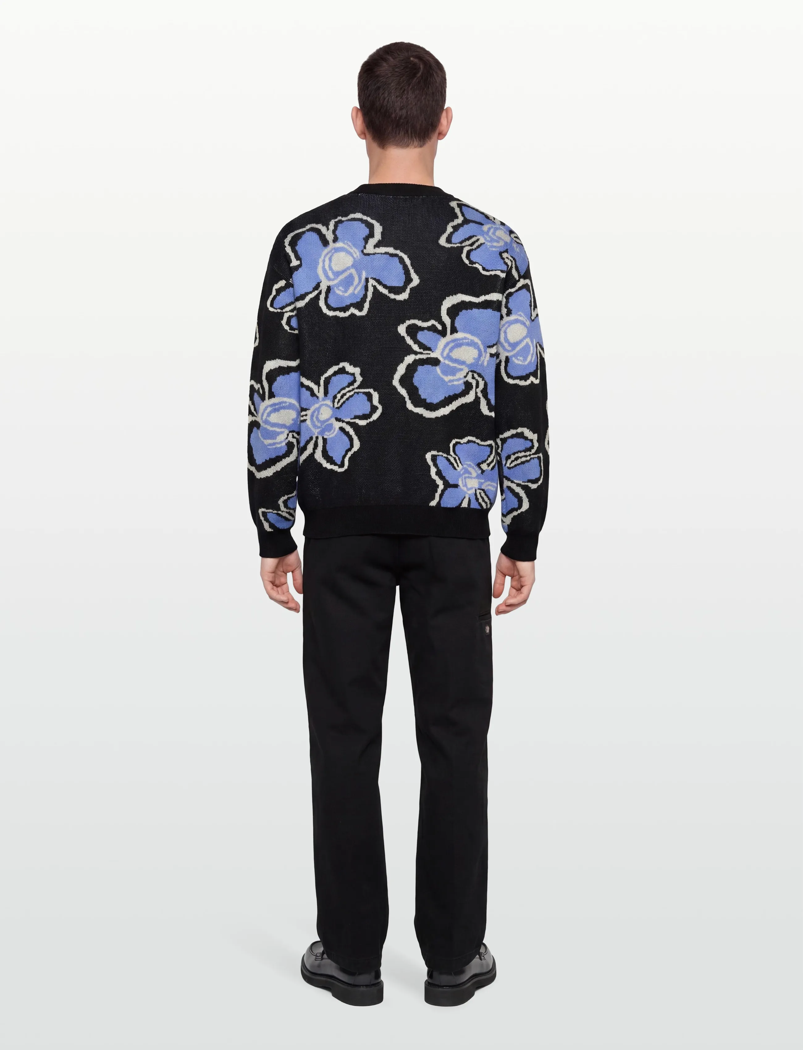 Solid - SDTYRION - knitwear - meteorite - 4