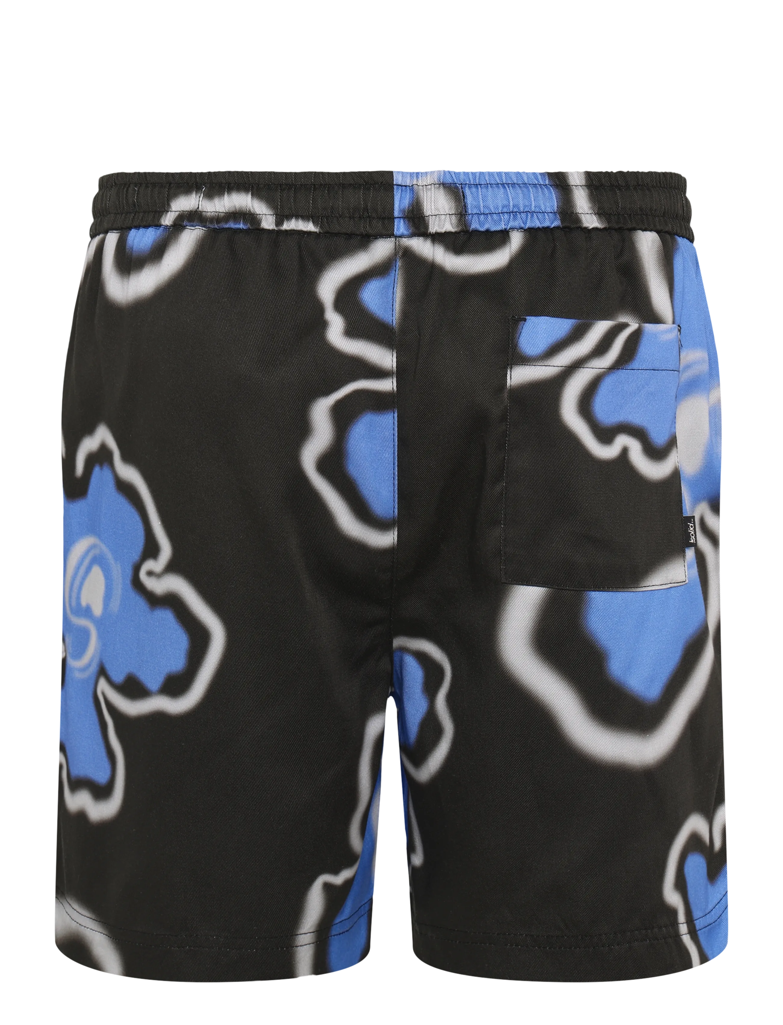 Solid - SDLIAM SHORTS FLOWER - meteorite - 1